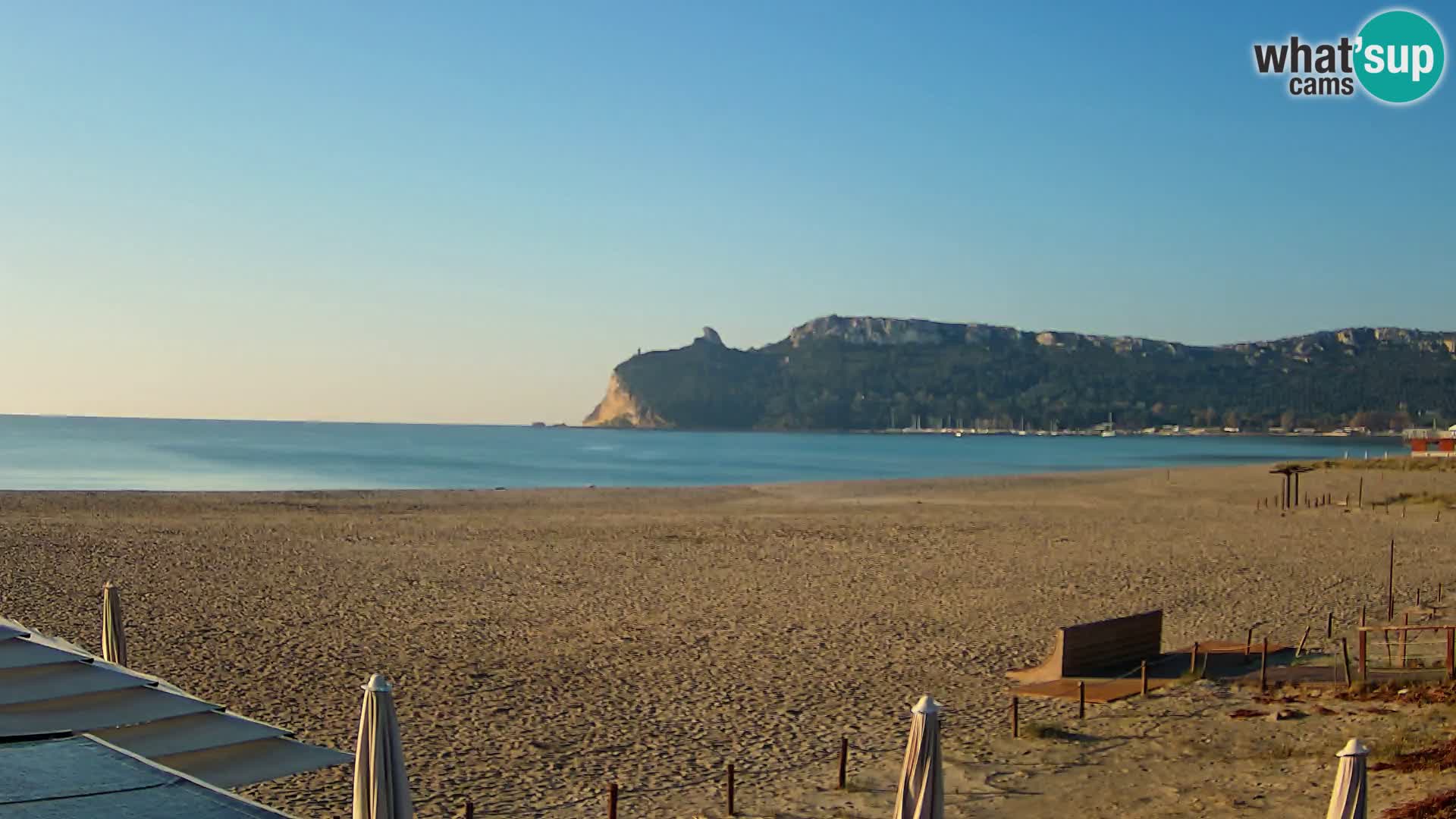 Webcam spiaggia del Poetto | Cagliari | Sardegna