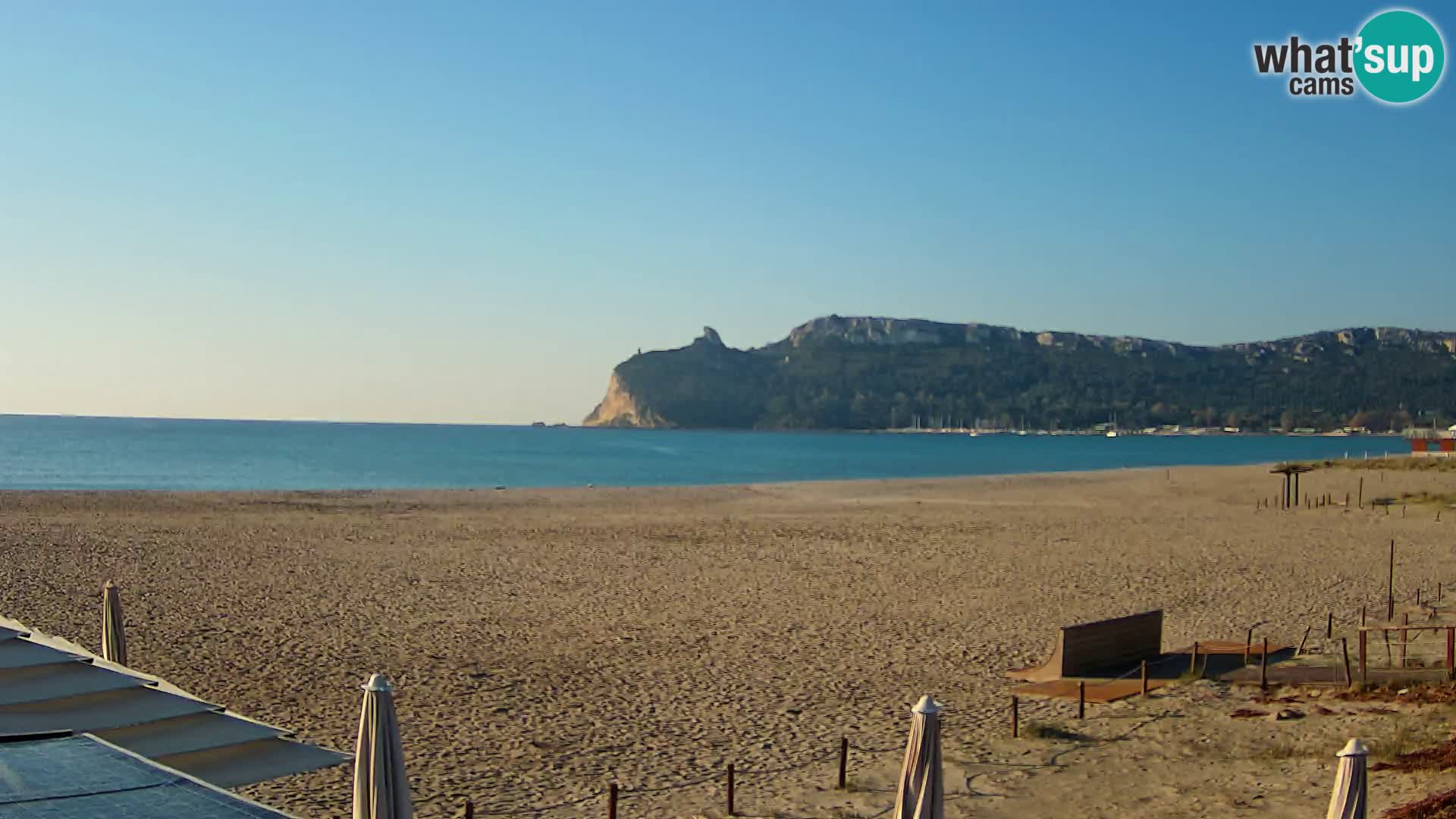 Webcam playa de Poetto | Cagliari | Cerdeña