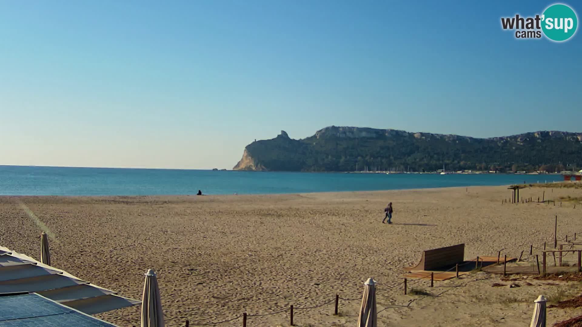 Poetto beach webcam | Cagliari | Sardinia
