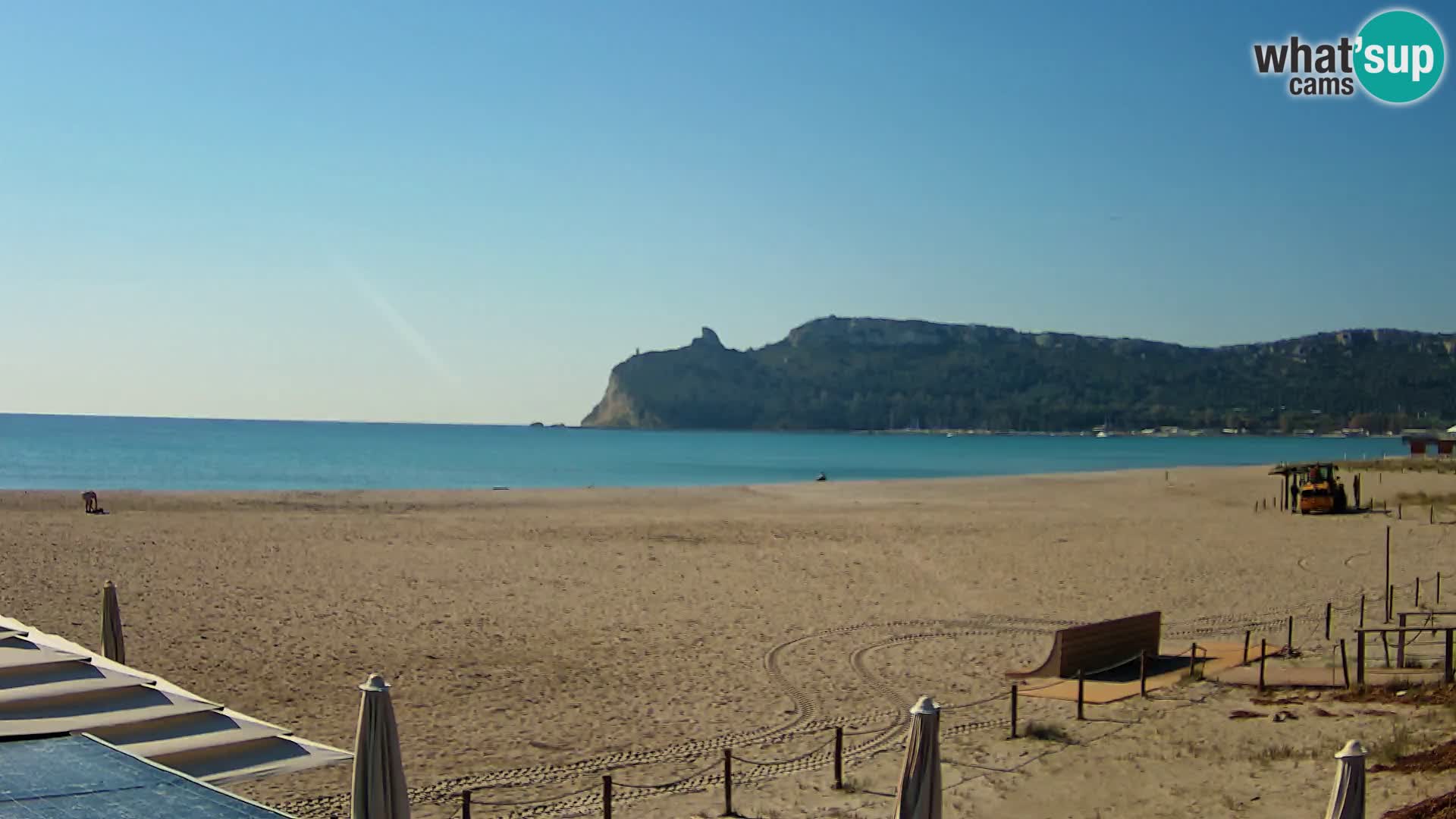 Poetto beach webcam | Cagliari | Sardinia