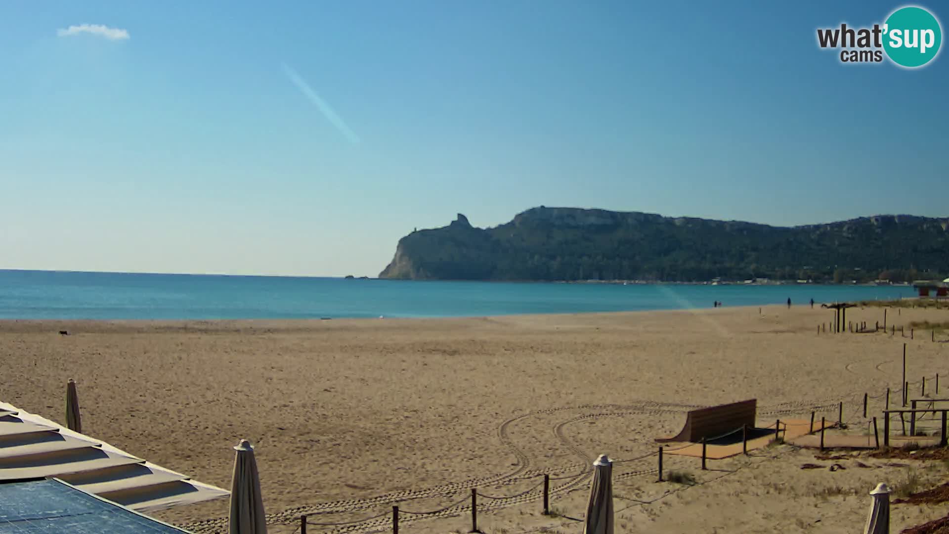 Webcam plage de Poetto | Cagliari | Sardaigne