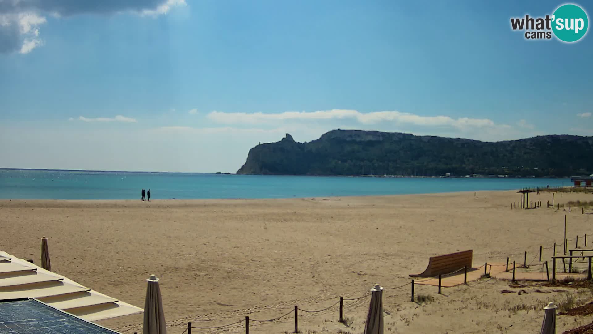 Poetto Strand Webcam | Cagliari | Sardinien