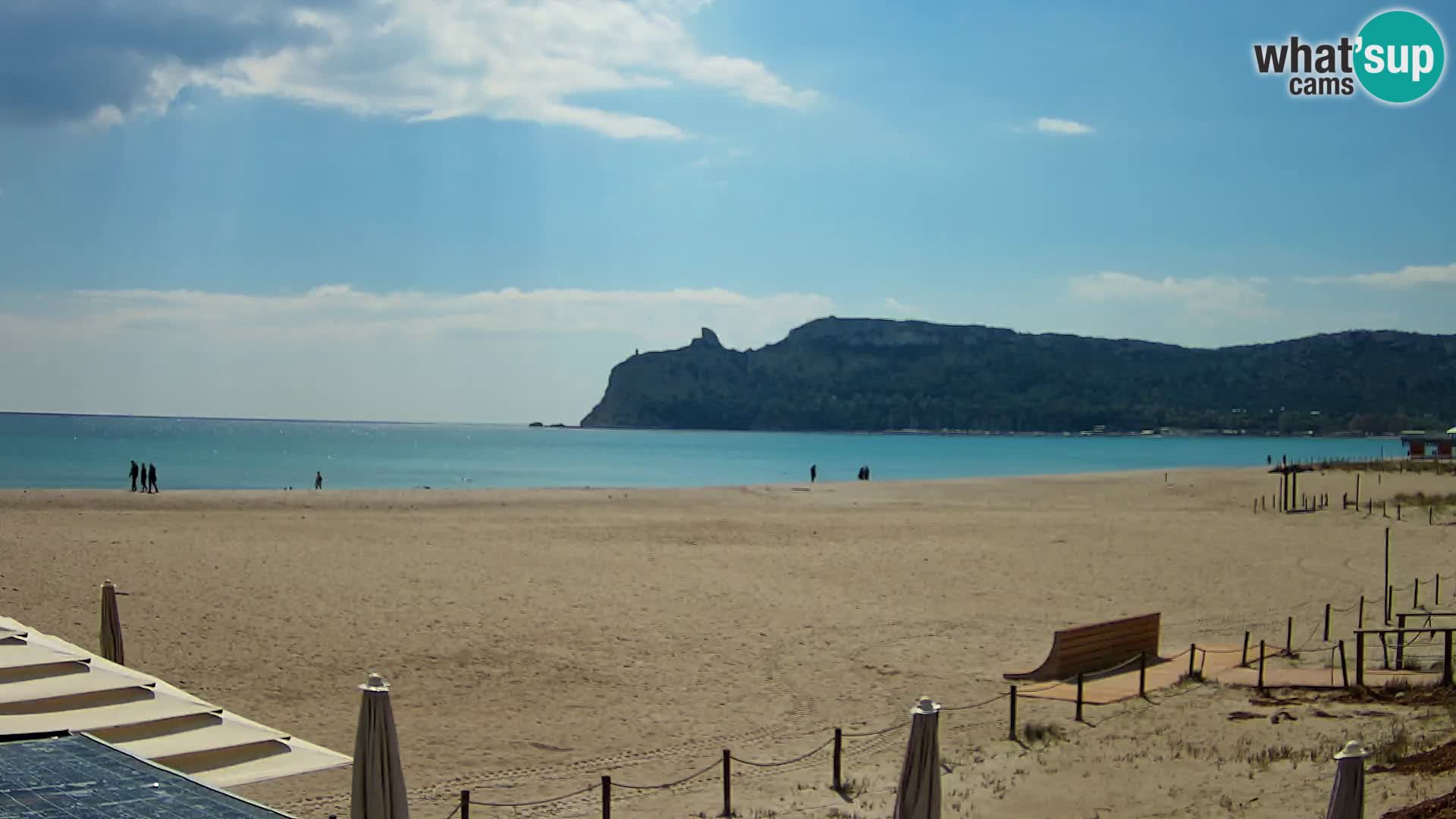 Poetto Strand Webcam | Cagliari | Sardinien