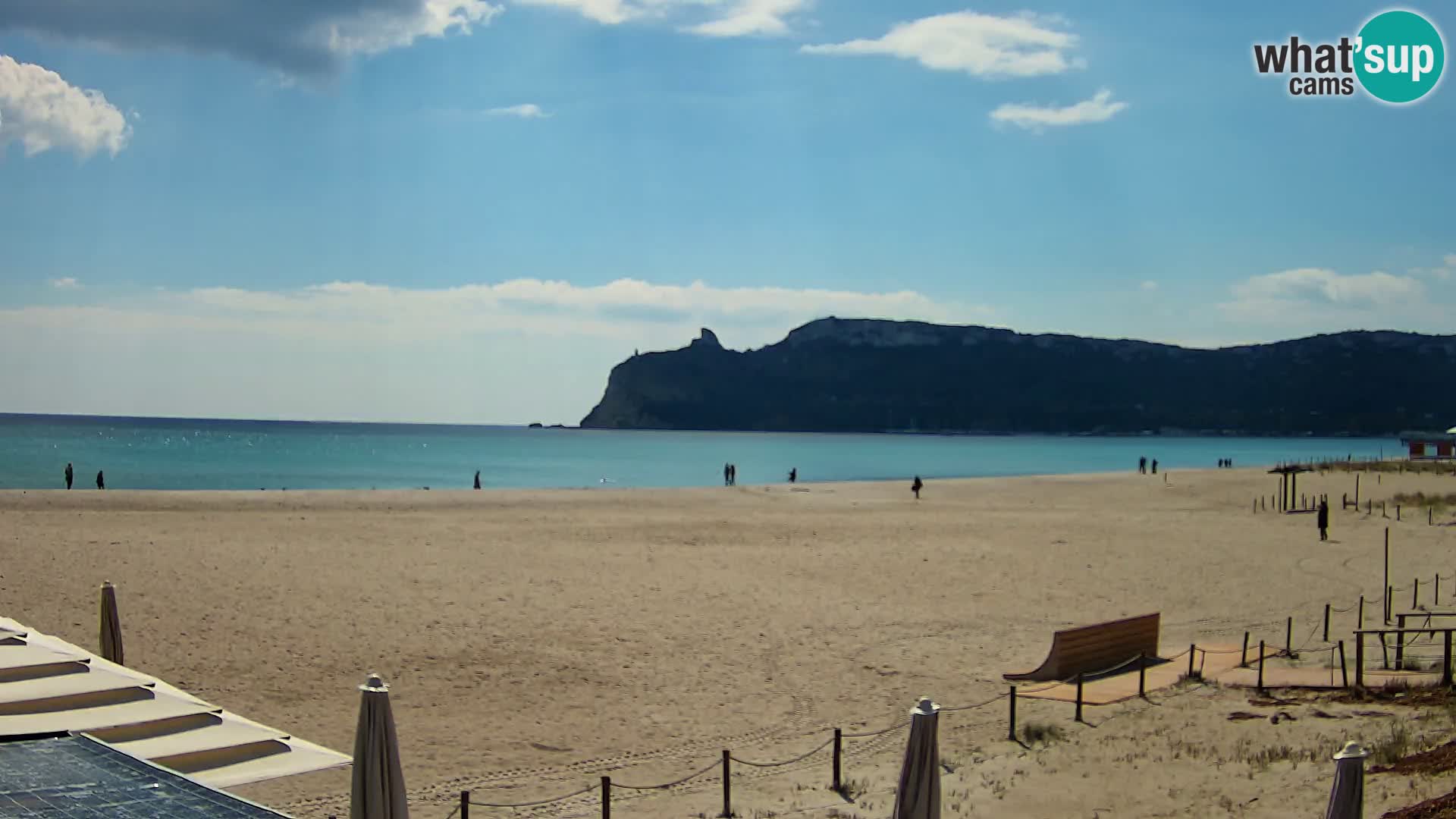 Webcam spiaggia del Poetto | Cagliari | Sardegna