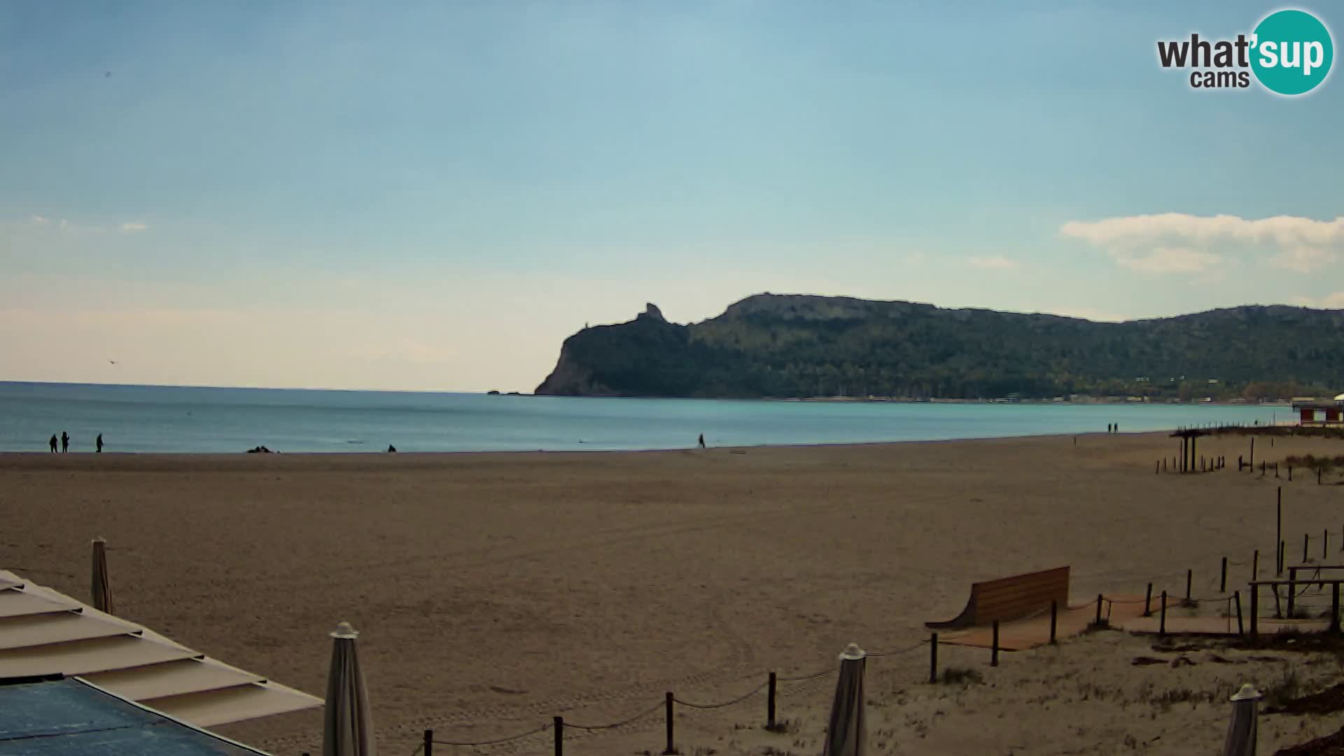 Poetto beach webcam | Cagliari | Sardinia