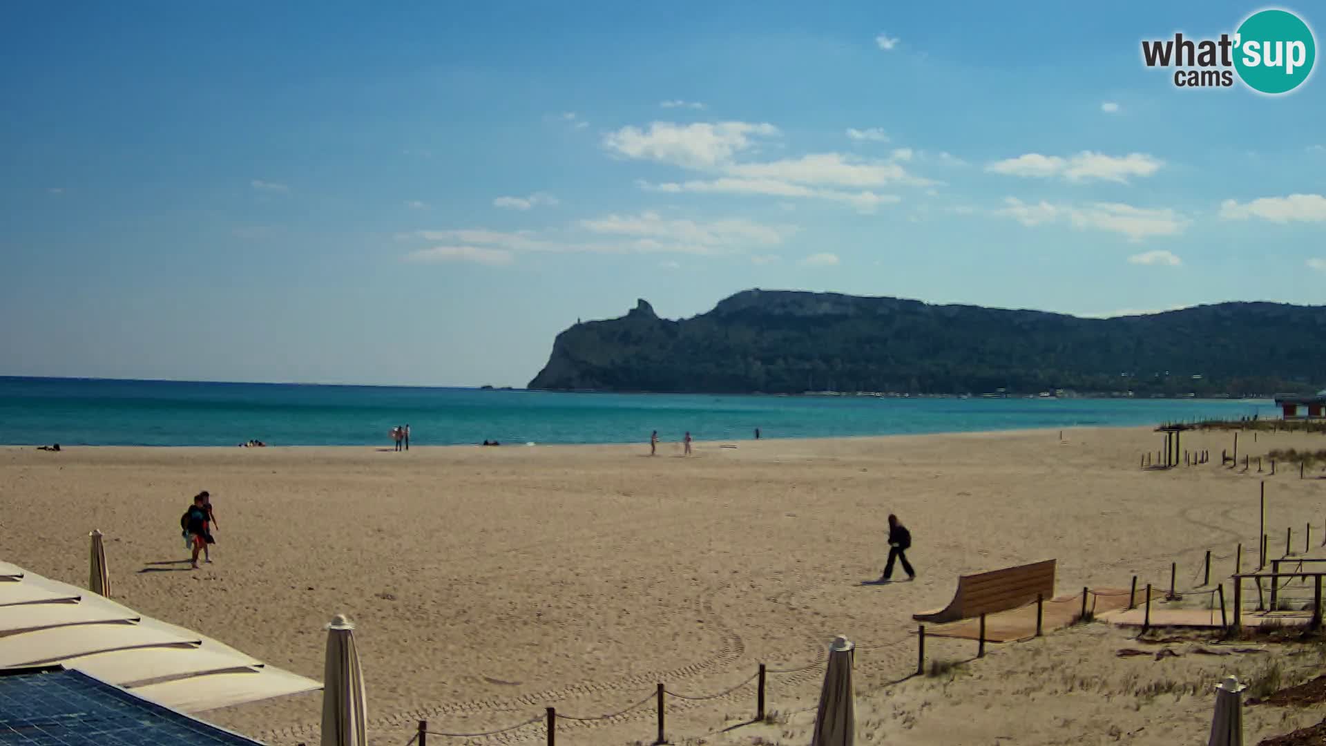 Poetto Strand Webcam | Cagliari | Sardinien