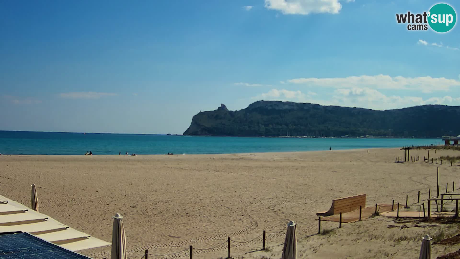 Poetto Strand Webcam | Cagliari | Sardinien