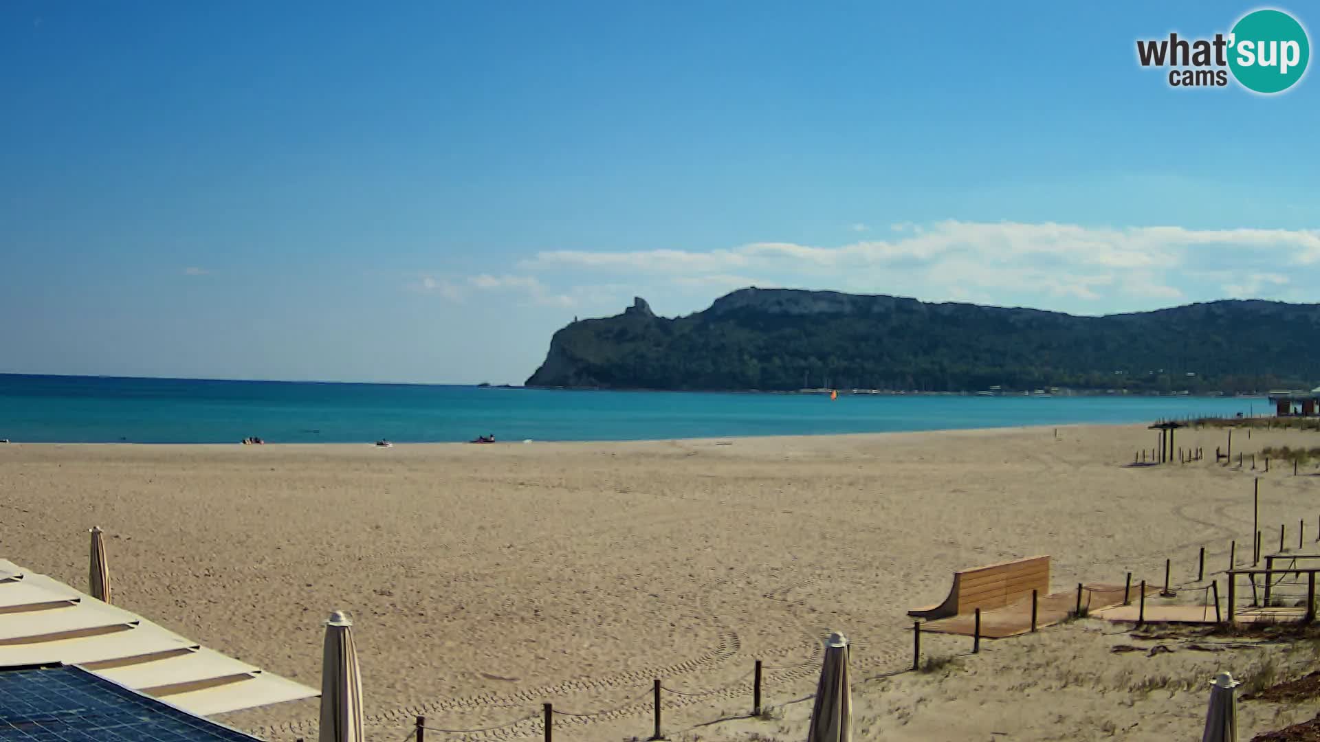 Webcam spiaggia del Poetto | Cagliari | Sardegna