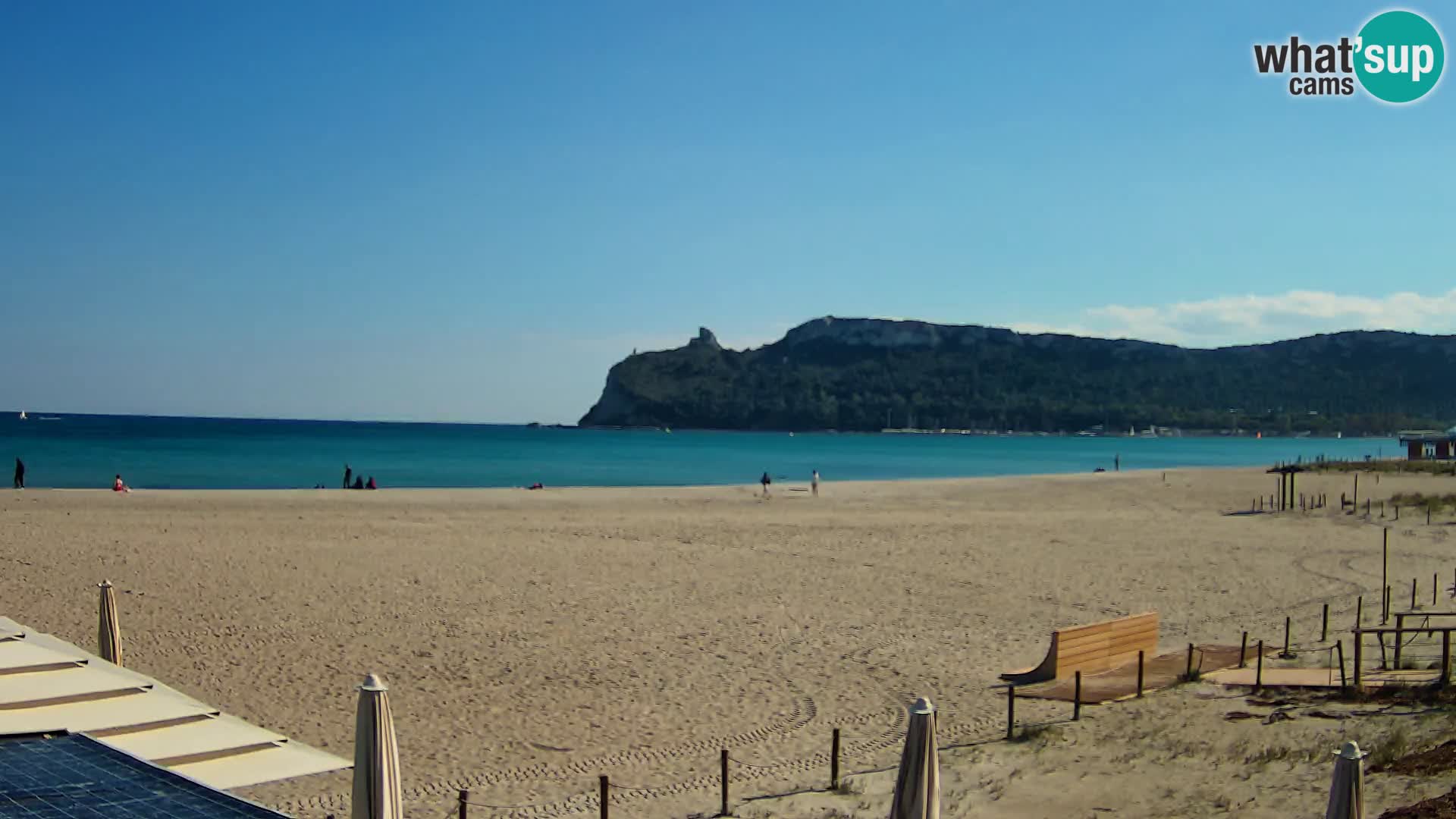 Webcam playa de Poetto | Cagliari | Cerdeña