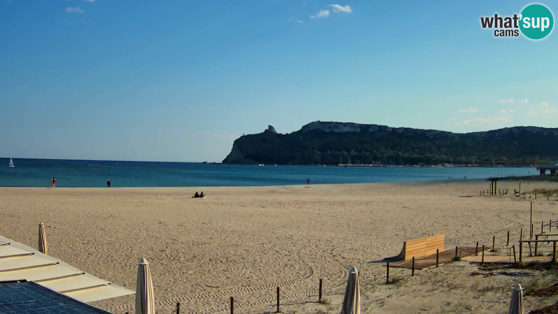 Webcam plage de Poetto | Cagliari | Sardaigne