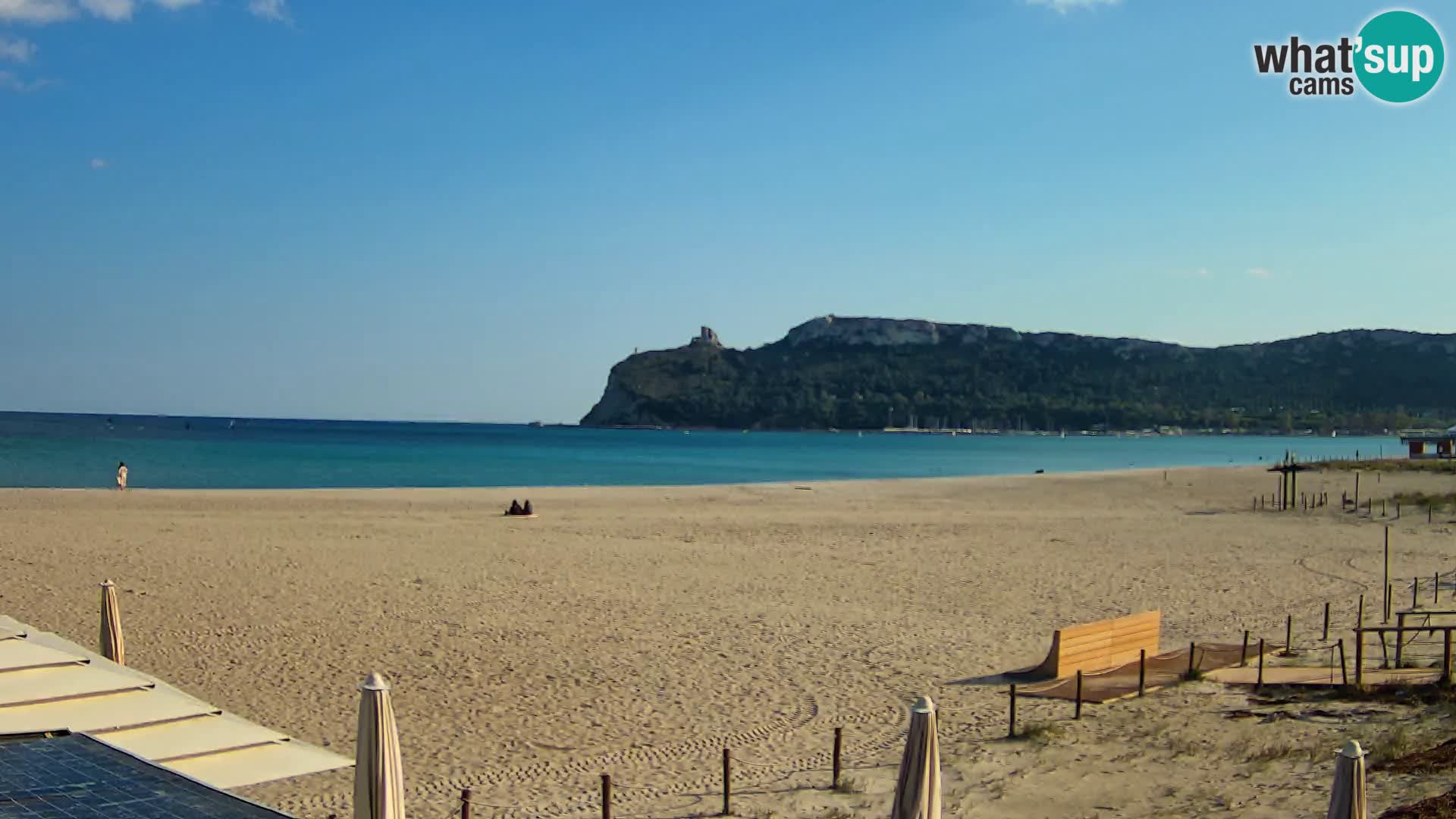 Webcam plage de Poetto | Cagliari | Sardaigne