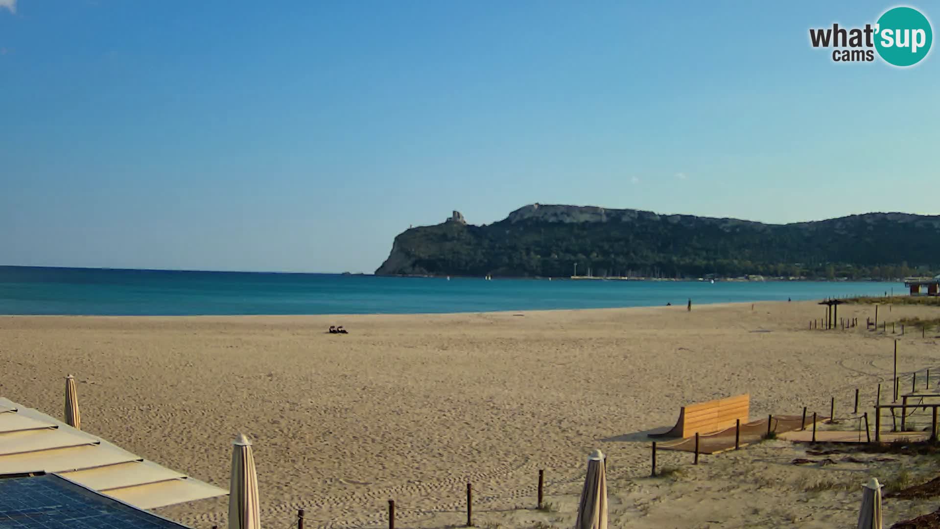 Poetto beach webcam | Cagliari | Sardinia