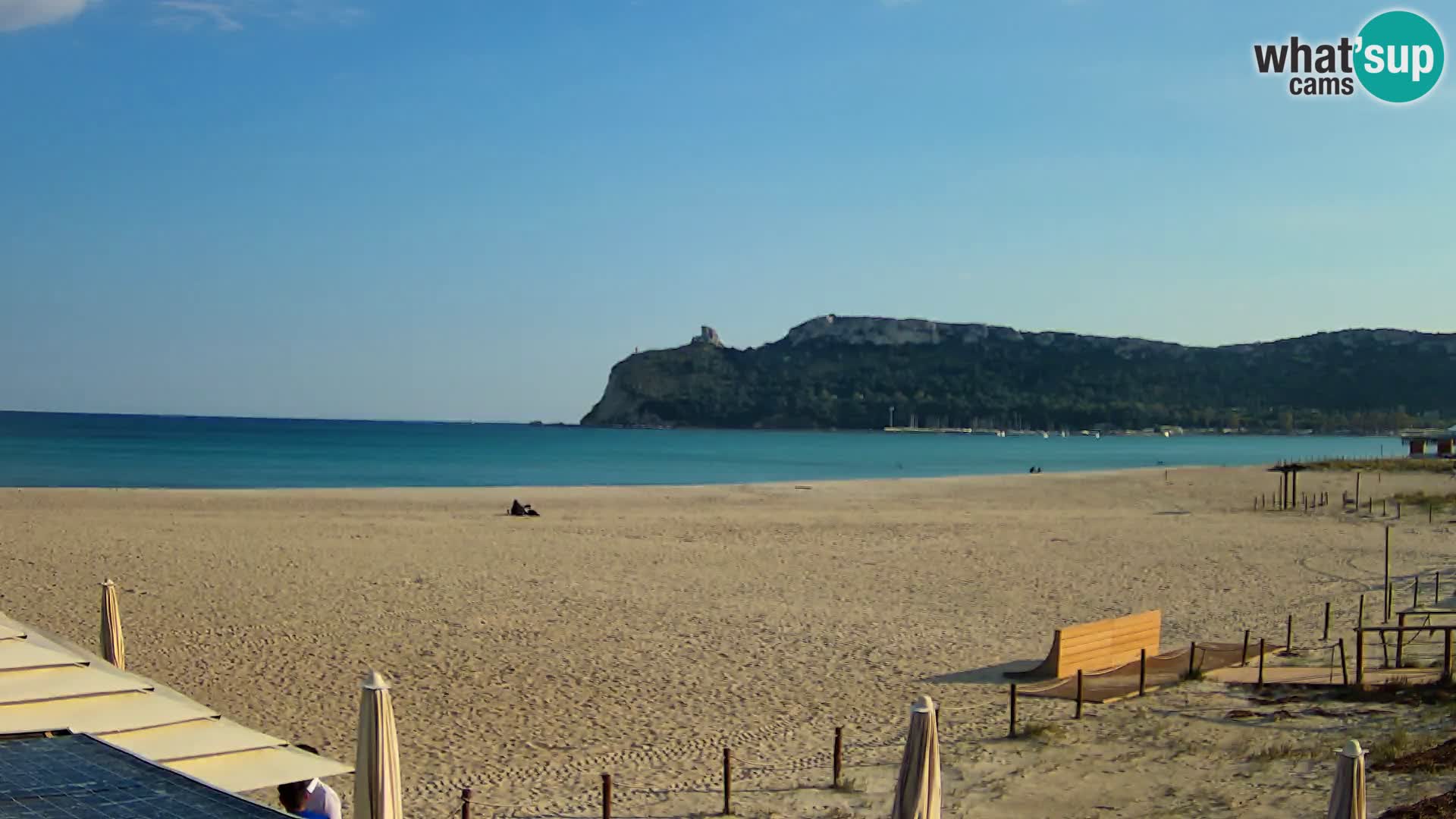 Webcam playa de Poetto | Cagliari | Cerdeña