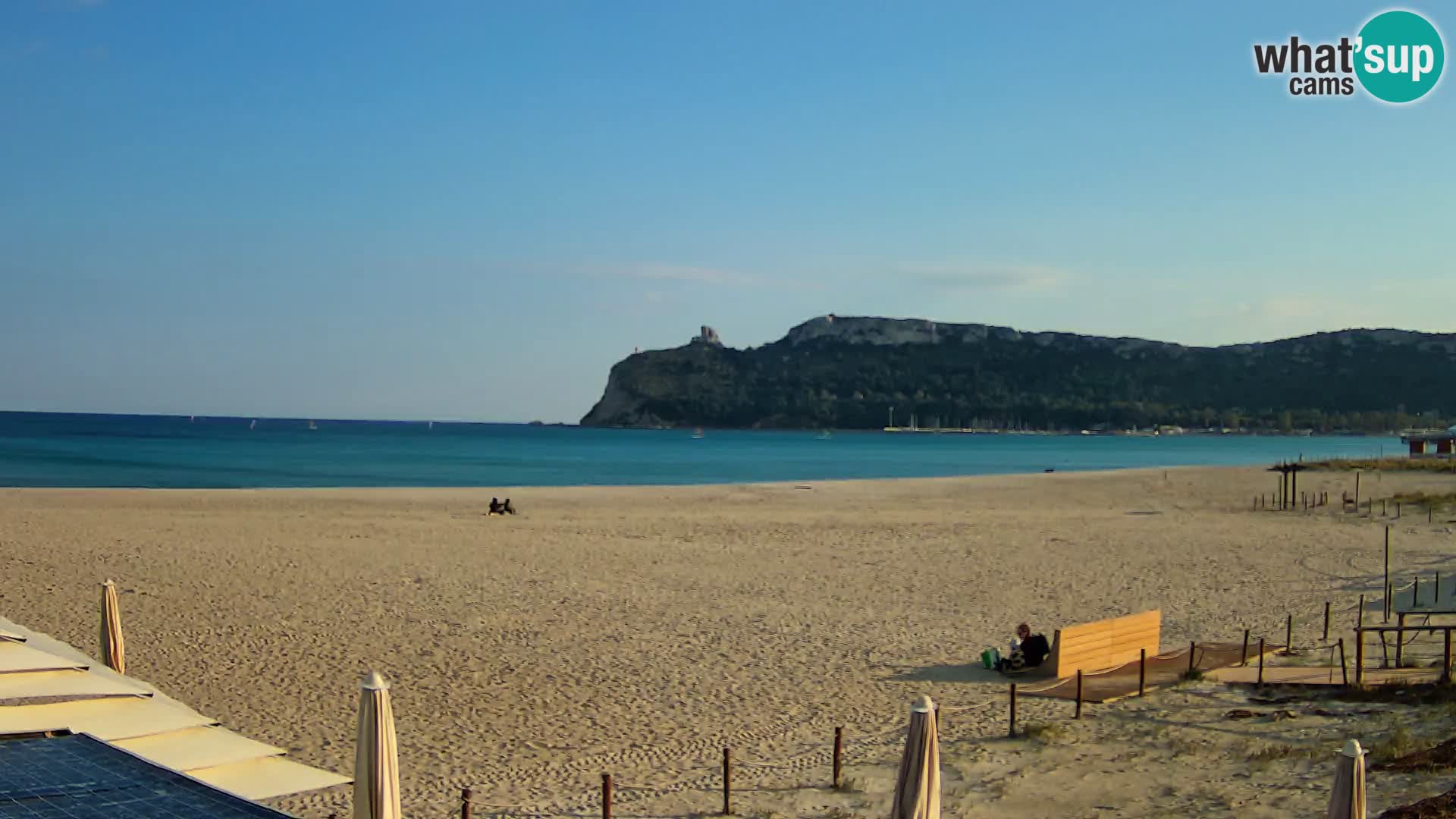 Poetto beach webcam | Cagliari | Sardinia