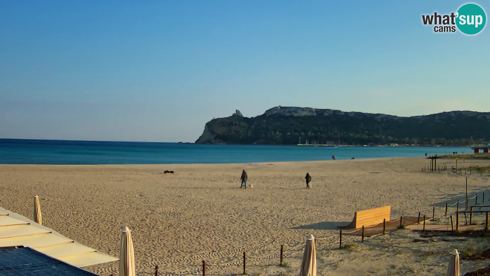 Poetto Strand Webcam | Cagliari | Sardinien