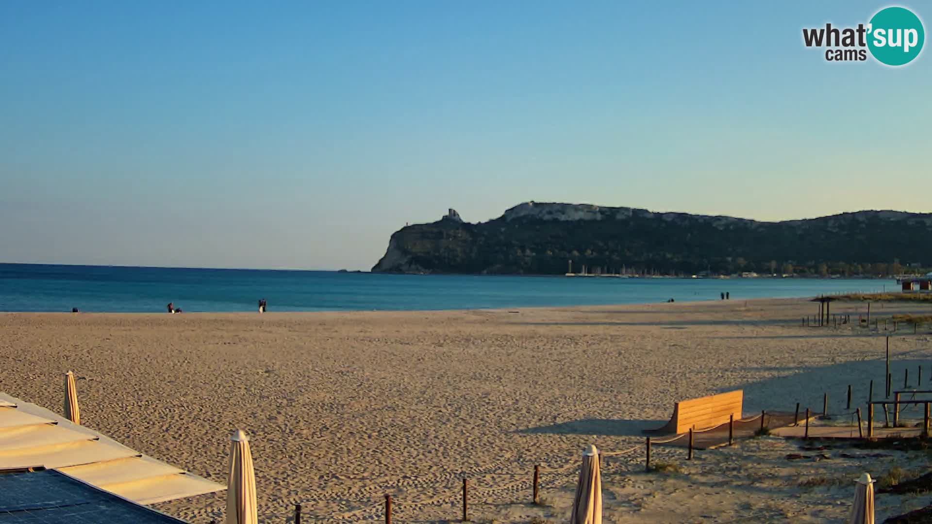 Webcam playa de Poetto | Cagliari | Cerdeña
