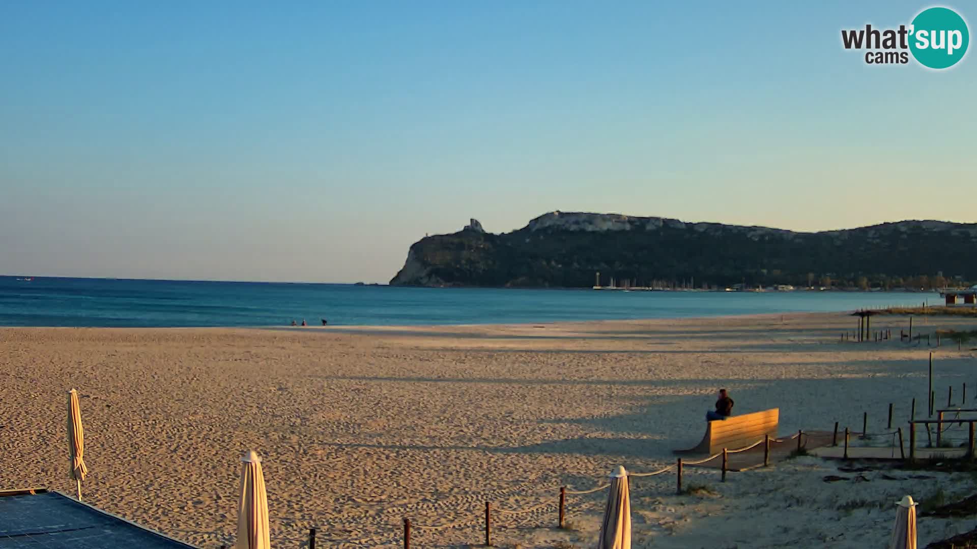 Webcam playa de Poetto | Cagliari | Cerdeña