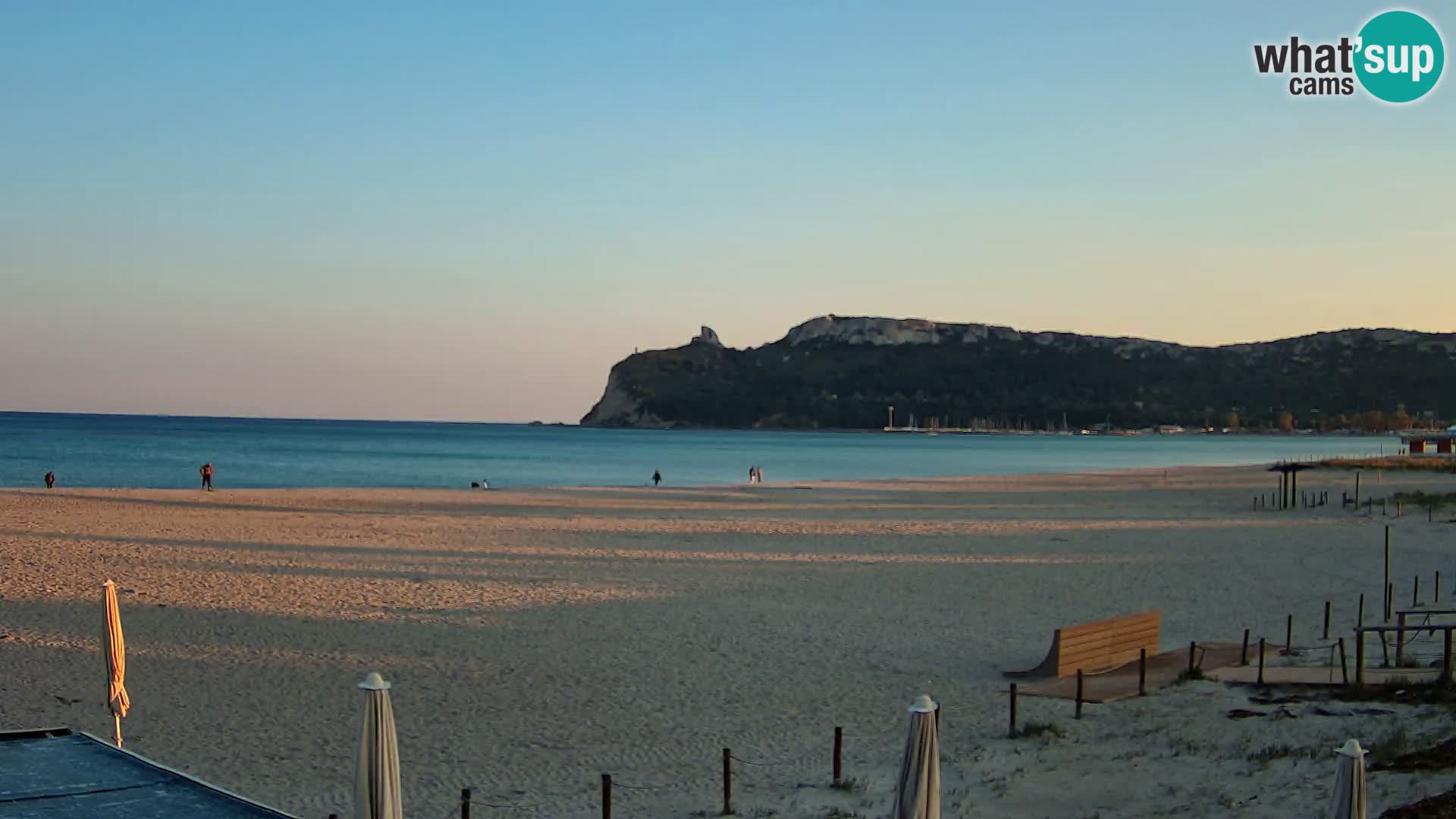 Poetto Strand Webcam | Cagliari | Sardinien