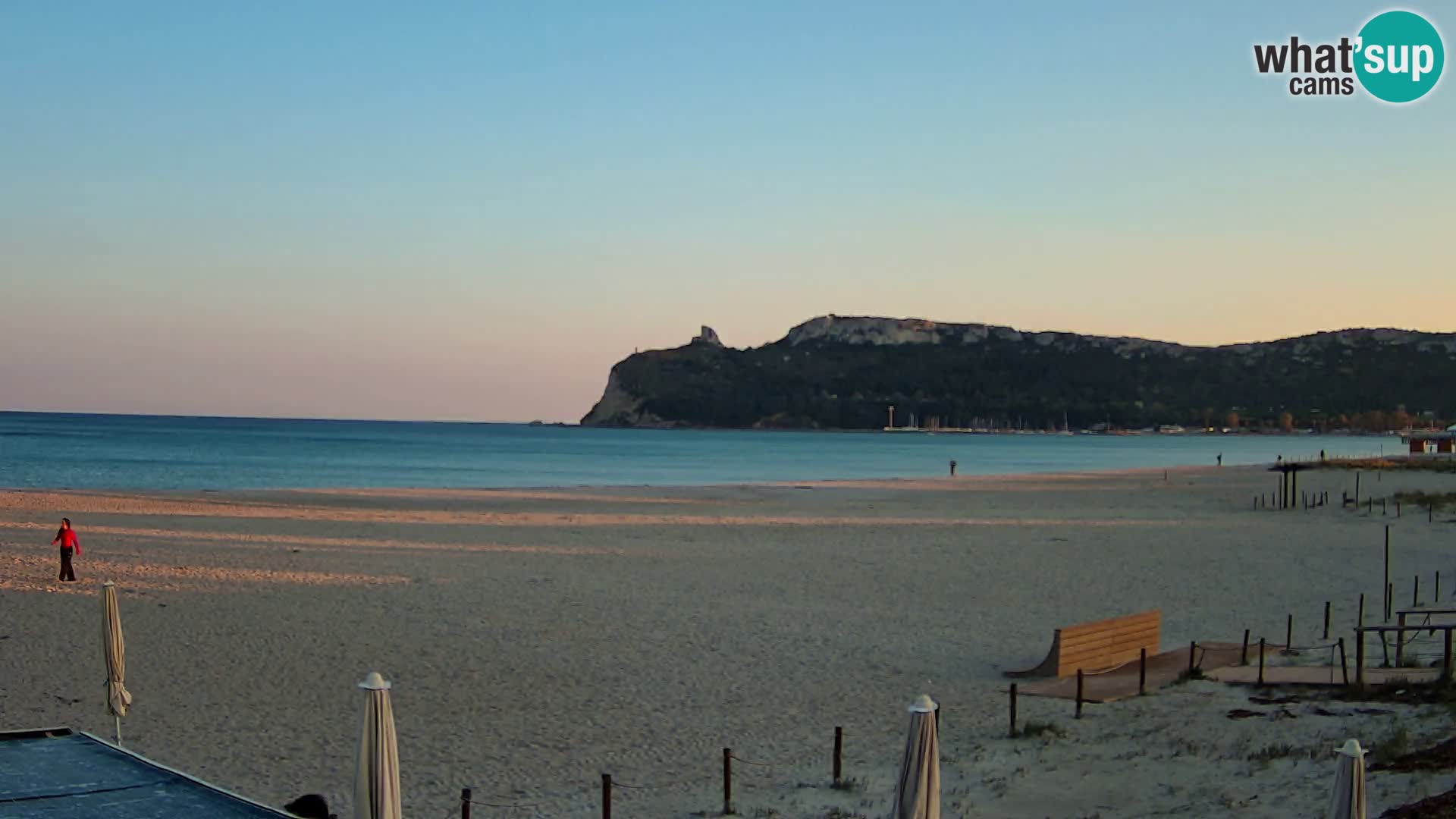Poetto beach webcam | Cagliari | Sardinija