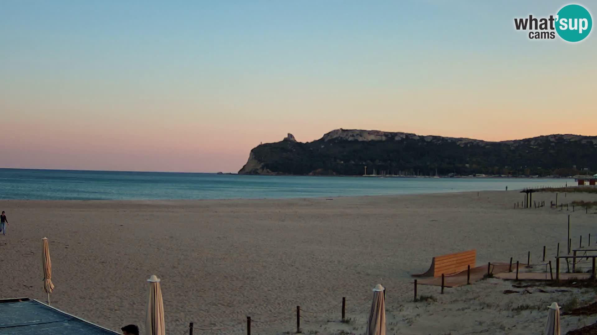 Poetto Strand Webcam | Cagliari | Sardinien