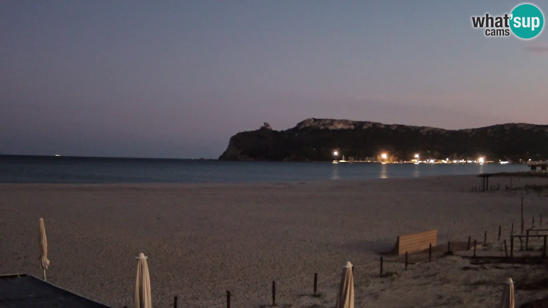 Poetto beach webcam | Cagliari | Sardinija