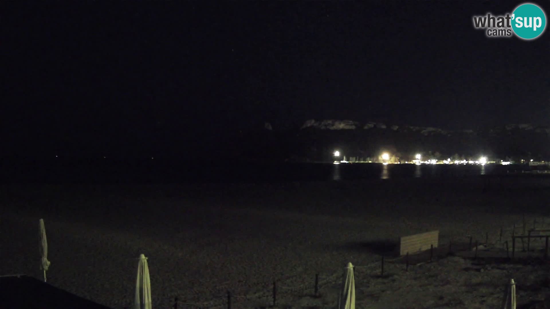 Poetto beach webcam | Cagliari | Sardinija