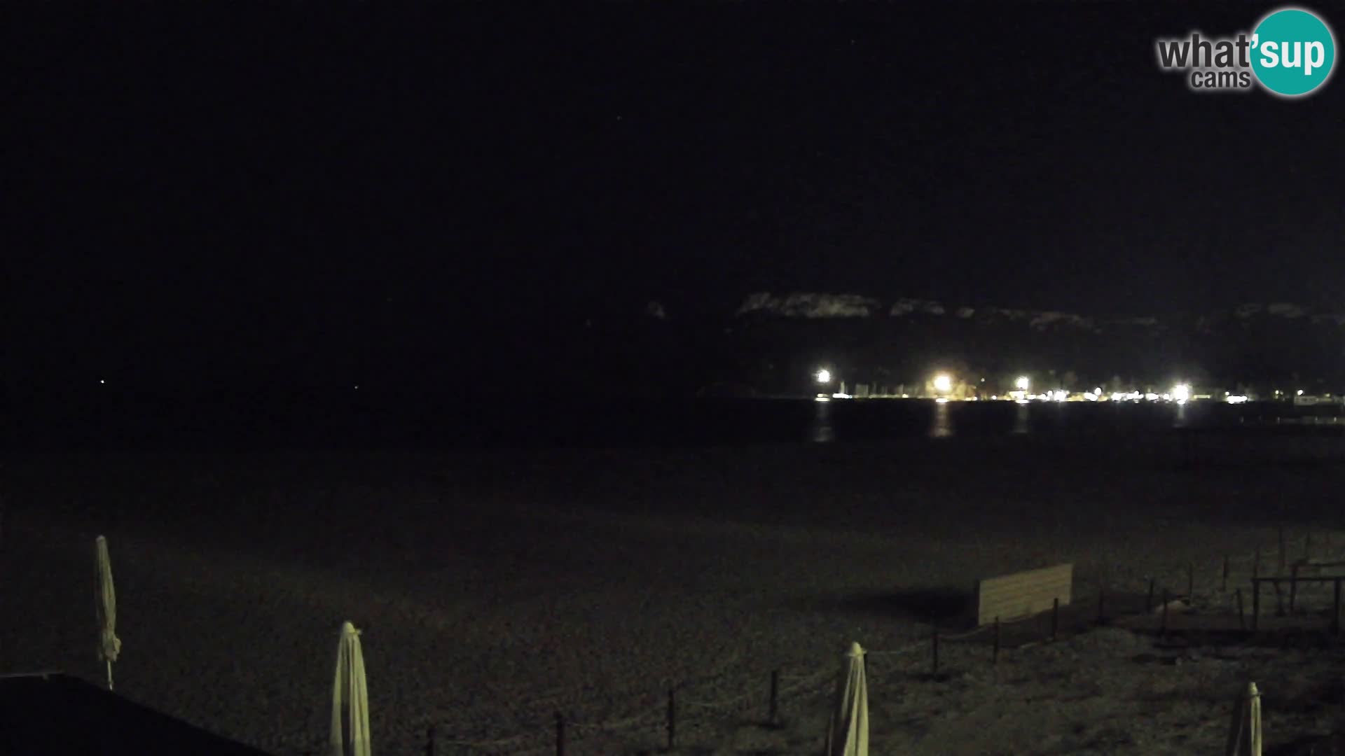 Poetto beach webcam | Cagliari | Sardinija