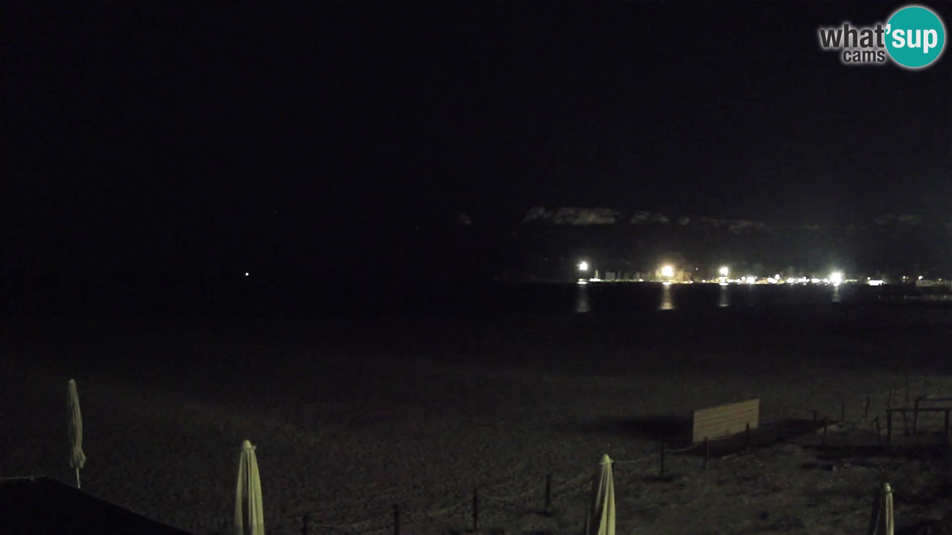 Webcam spiaggia del Poetto | Cagliari | Sardegna