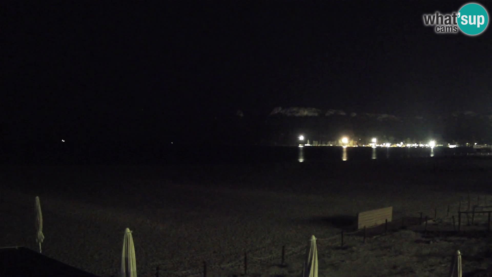 Poetto beach webcam | Cagliari | Sardinija