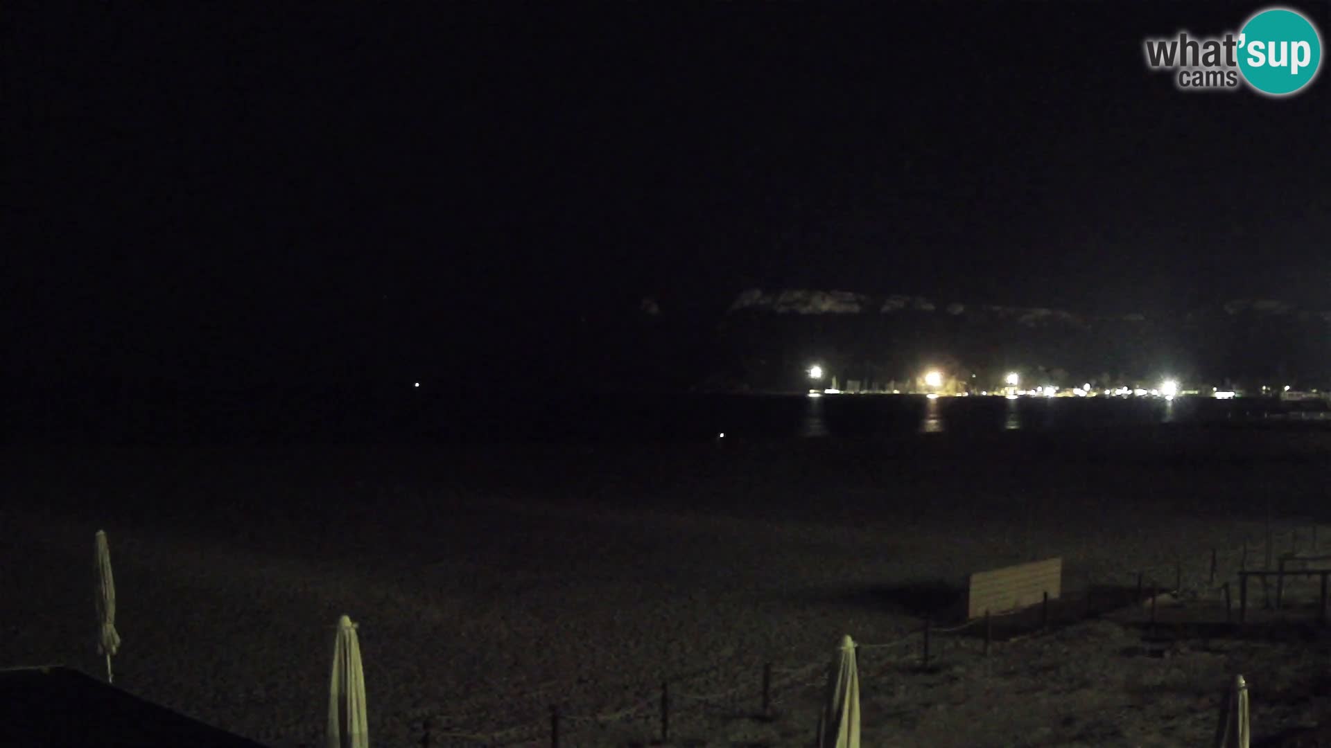 Poetto beach webcam | Cagliari | Sardinija
