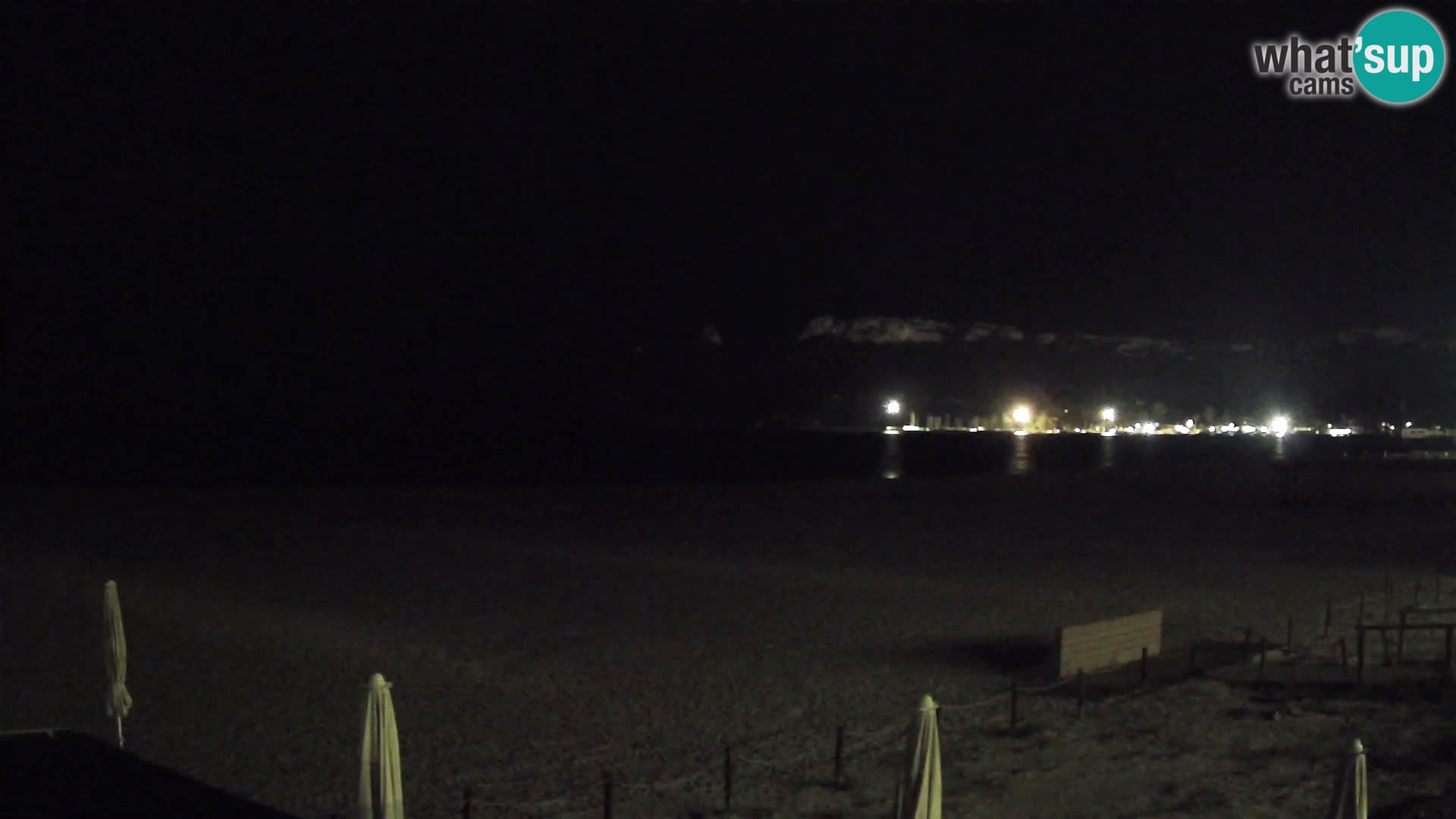 Poetto beach webcam | Cagliari | Sardinija