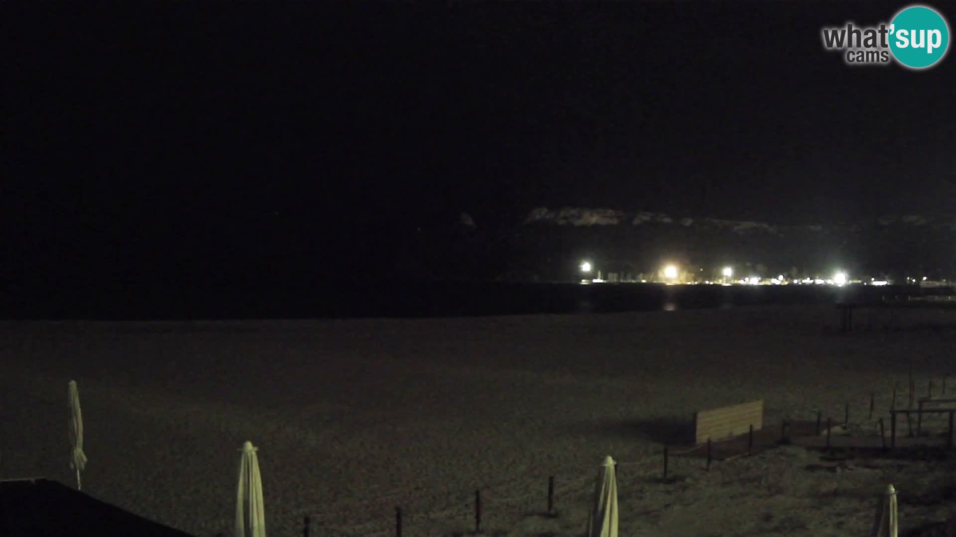 Webcam plage de Poetto | Cagliari | Sardaigne