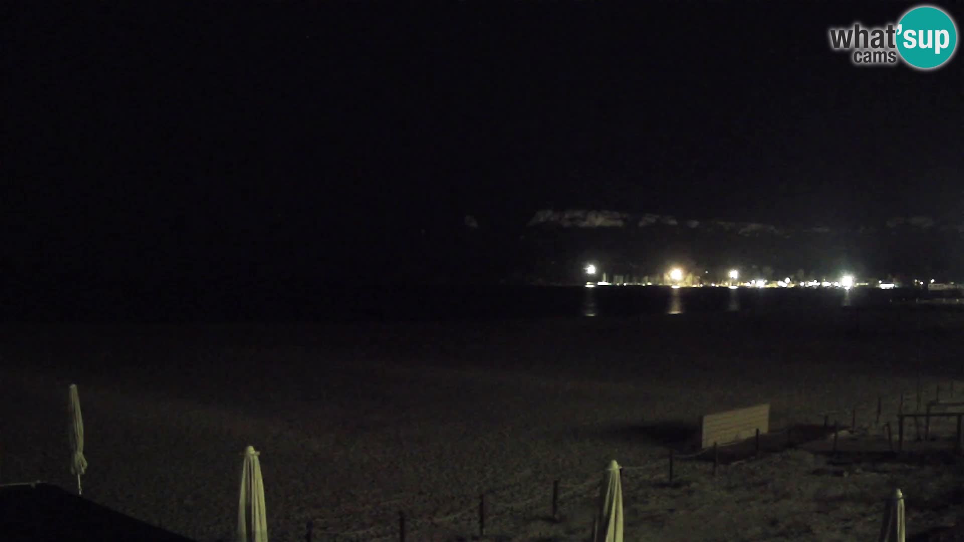 Poetto beach webcam | Cagliari | Sardinija