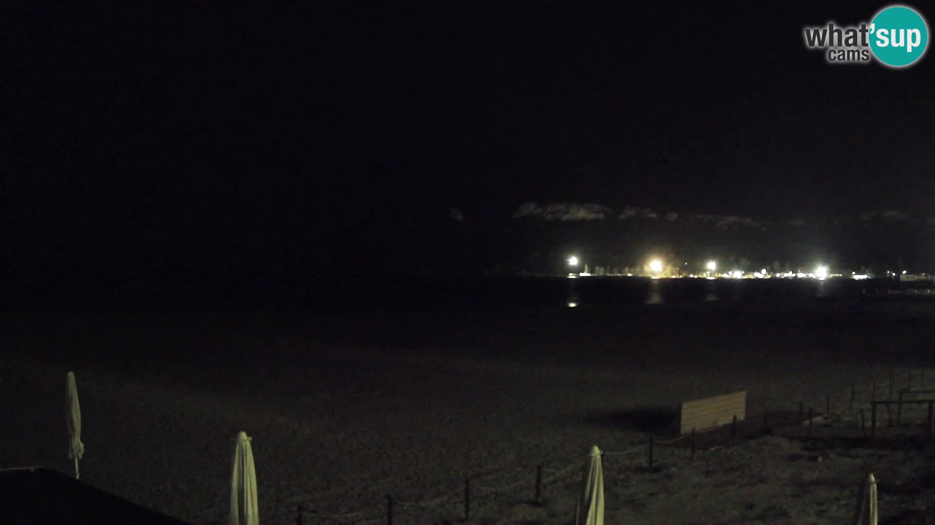Poetto beach webcam | Cagliari | Sardinija