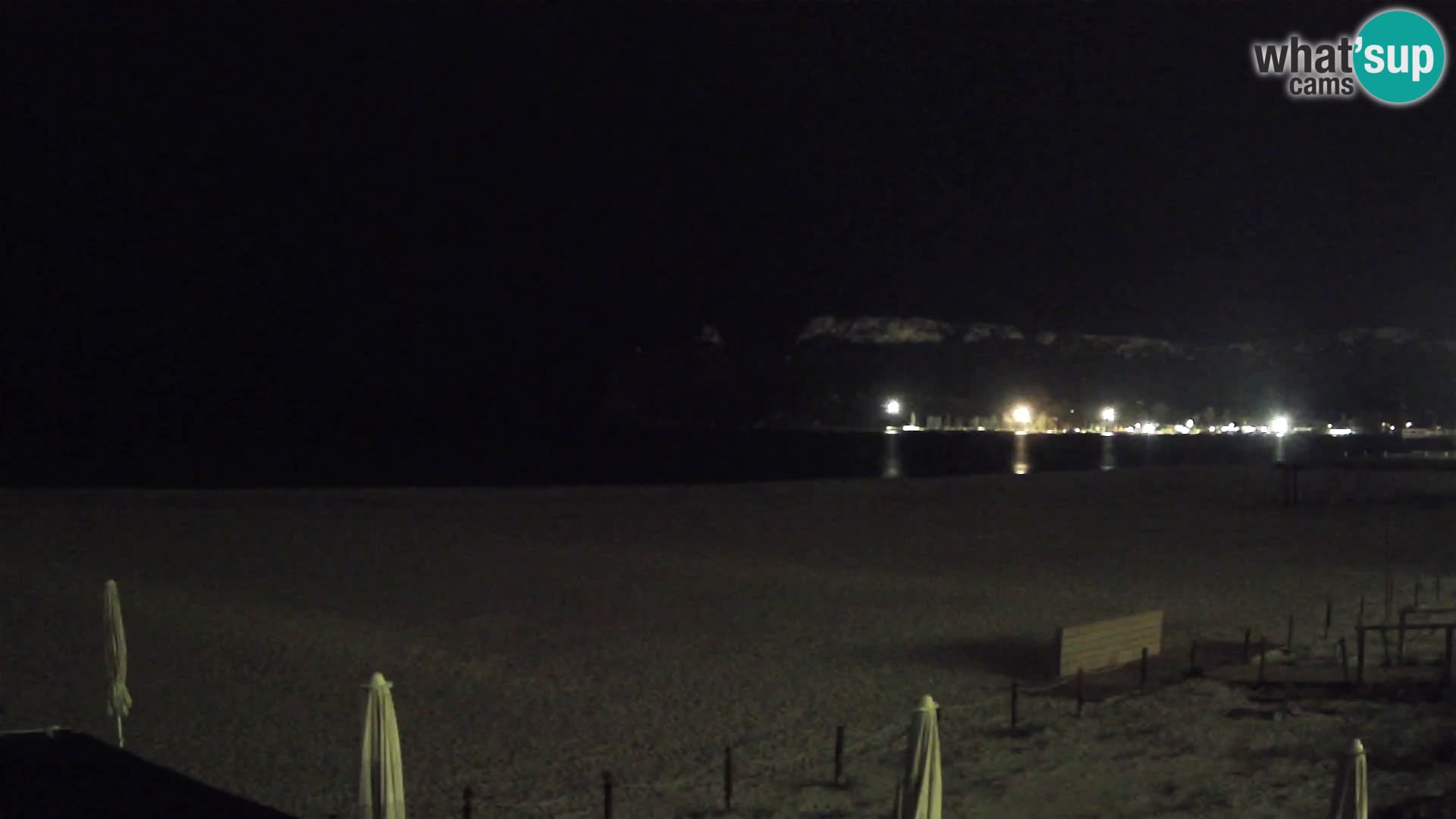 Poetto beach webcam | Cagliari | Sardinija