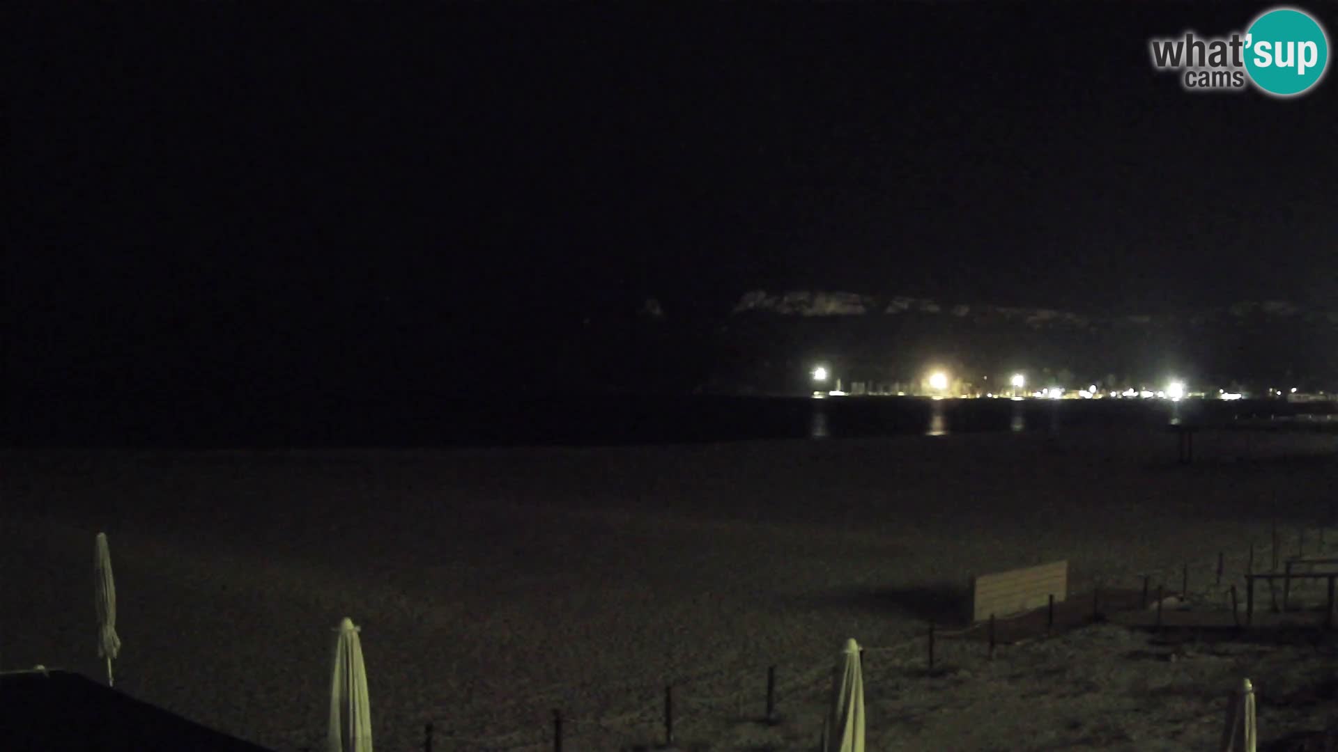 Webcam plage de Poetto | Cagliari | Sardaigne
