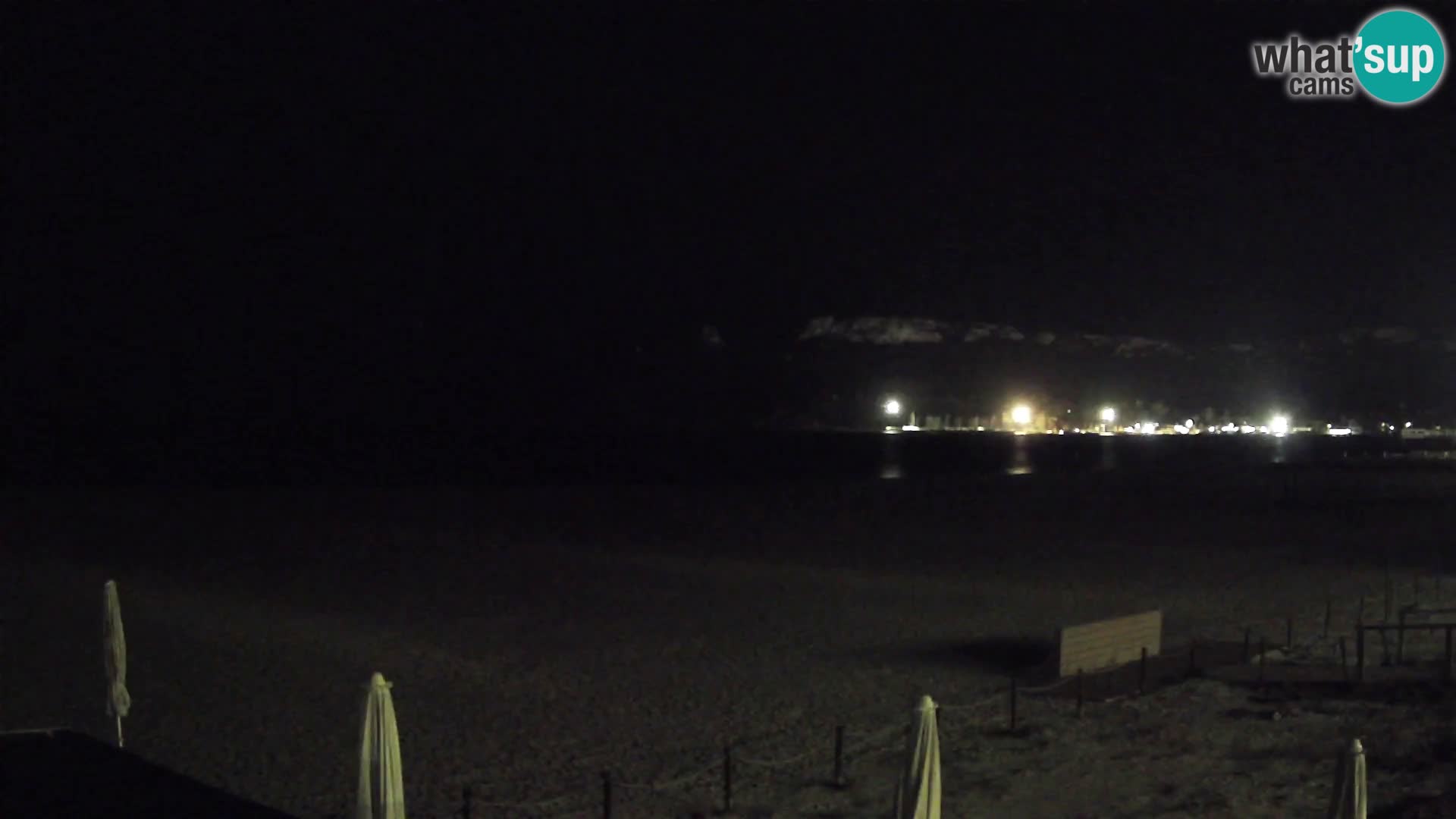 Webcam plage de Poetto | Cagliari | Sardaigne