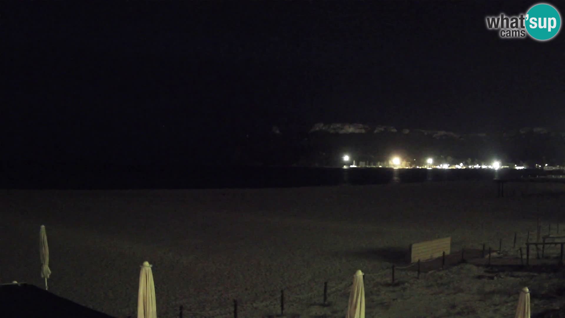 Poetto beach webcam | Cagliari | Sardinija