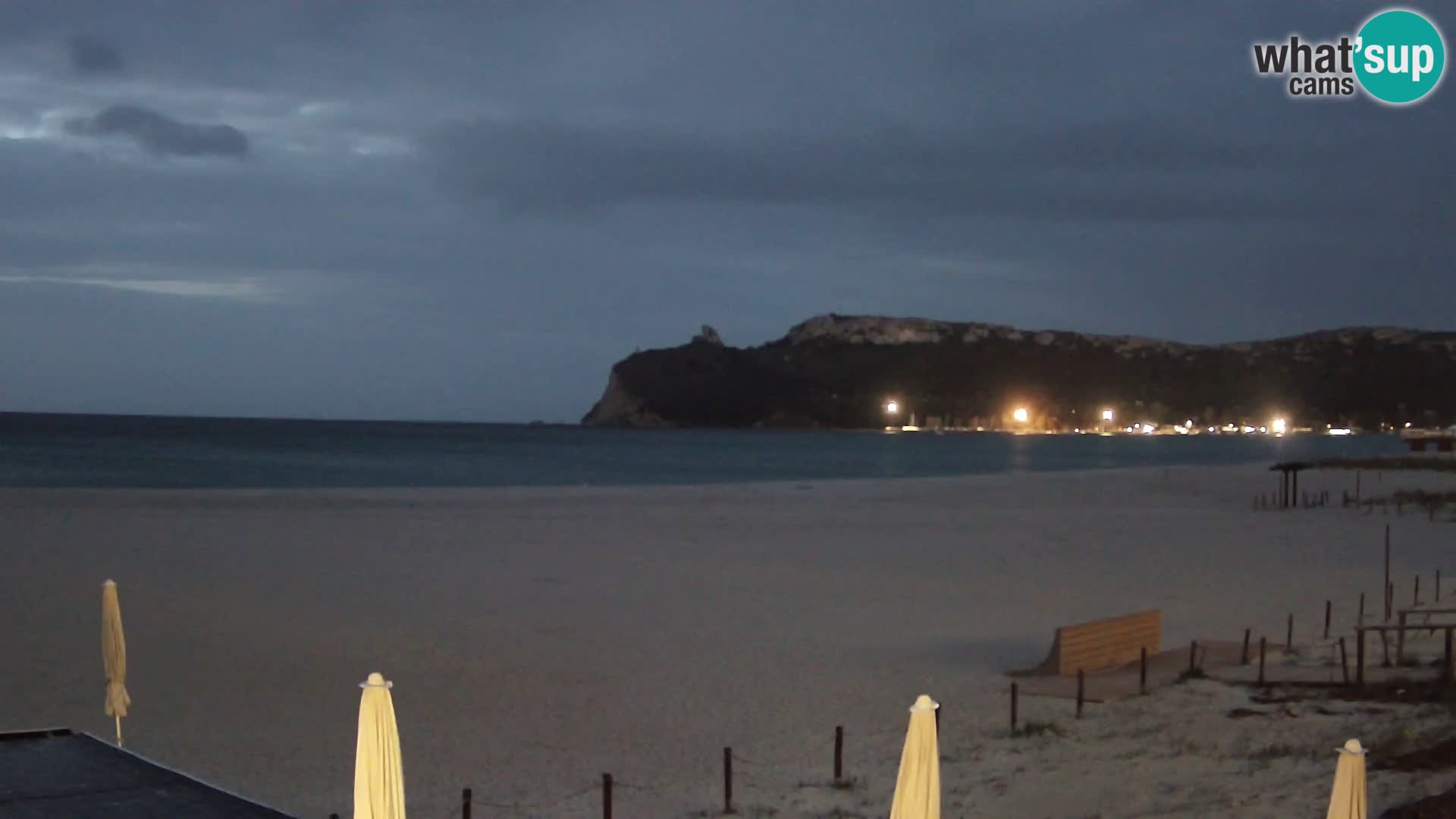 Poetto beach webcam | Cagliari | Sardinija