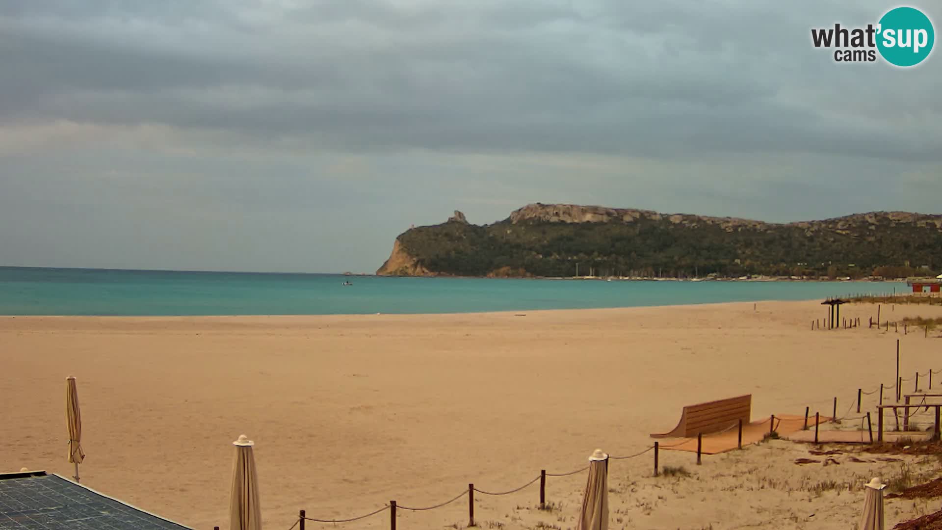 Webcam spiaggia del Poetto | Cagliari | Sardegna