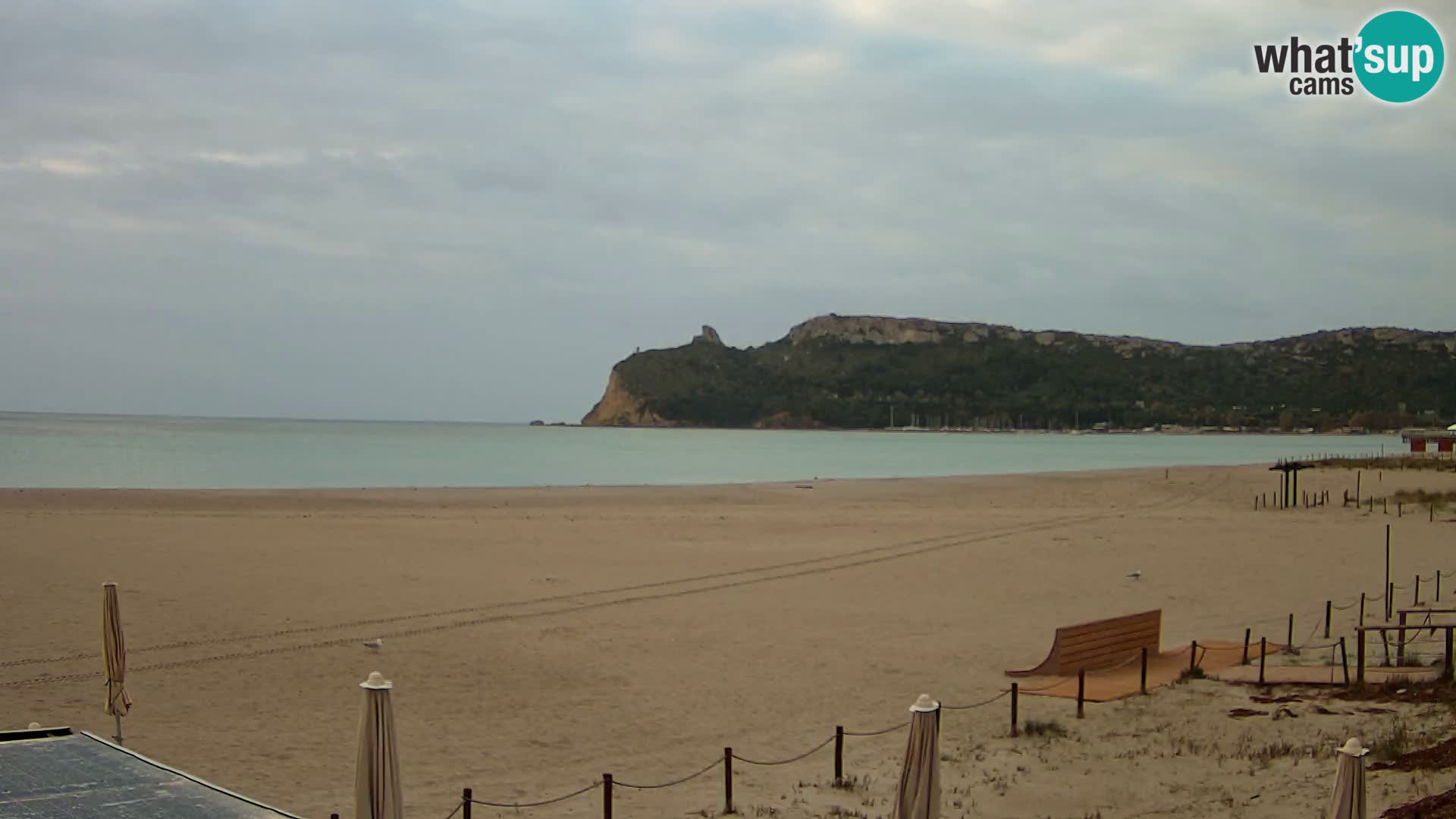 Poetto Strand Webcam | Cagliari | Sardinien