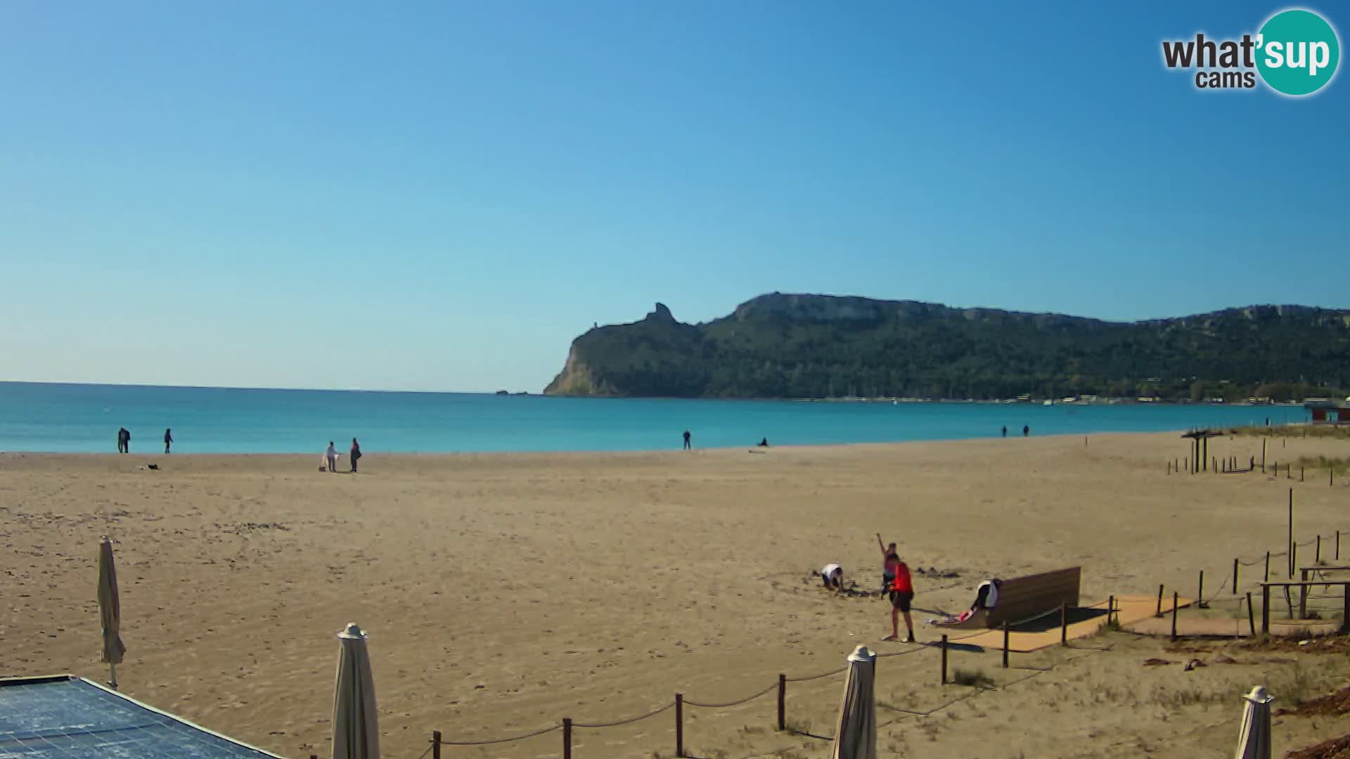 Poetto Strand Webcam | Cagliari | Sardinien