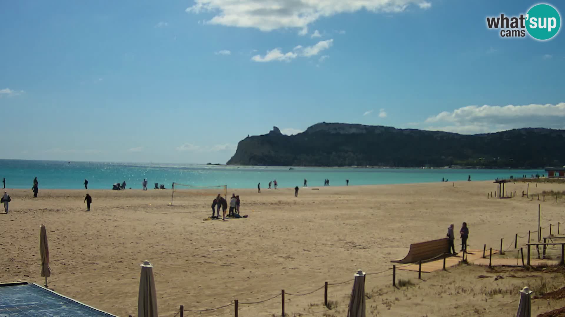 Webcam spiaggia del Poetto | Cagliari | Sardegna