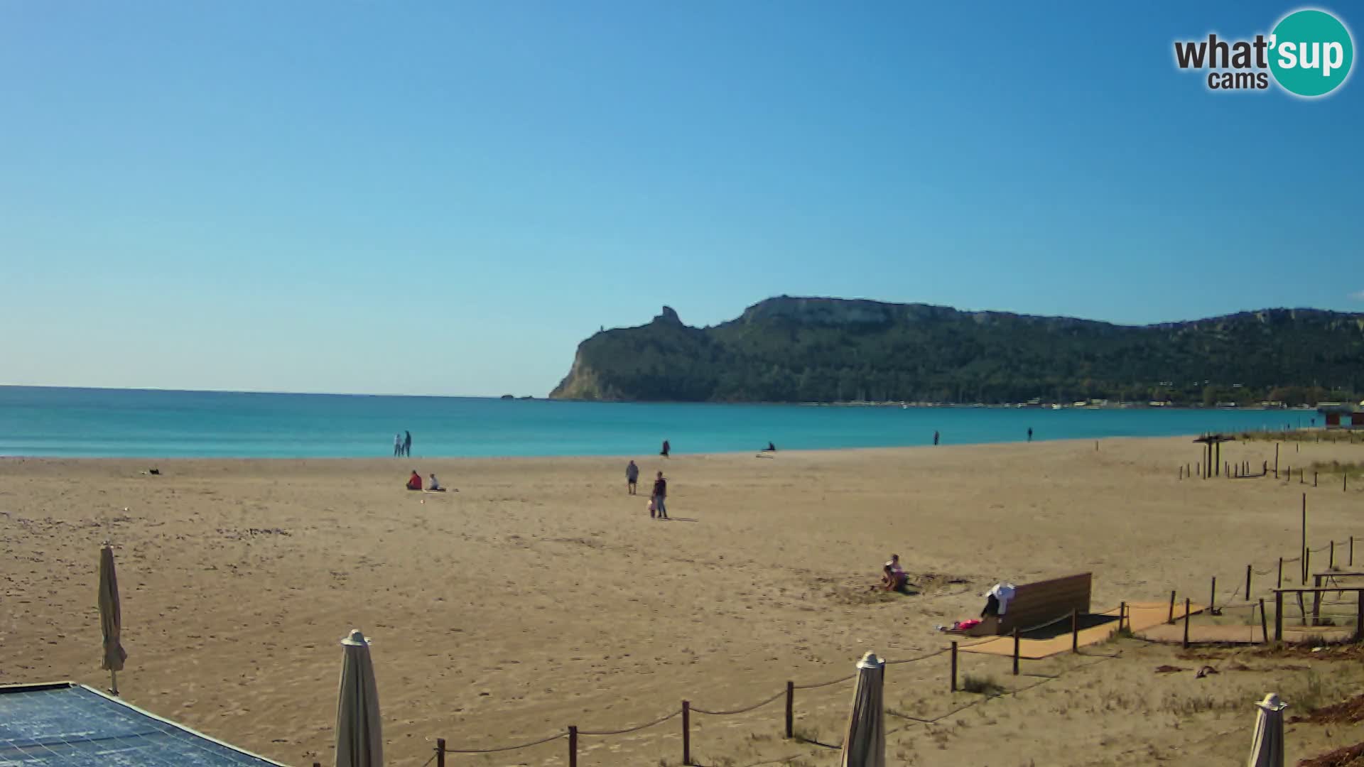 Poetto Strand Webcam | Cagliari | Sardinien