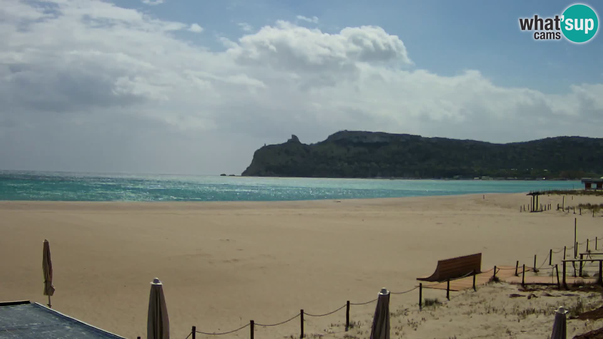 Poetto Strand Webcam | Cagliari | Sardinien