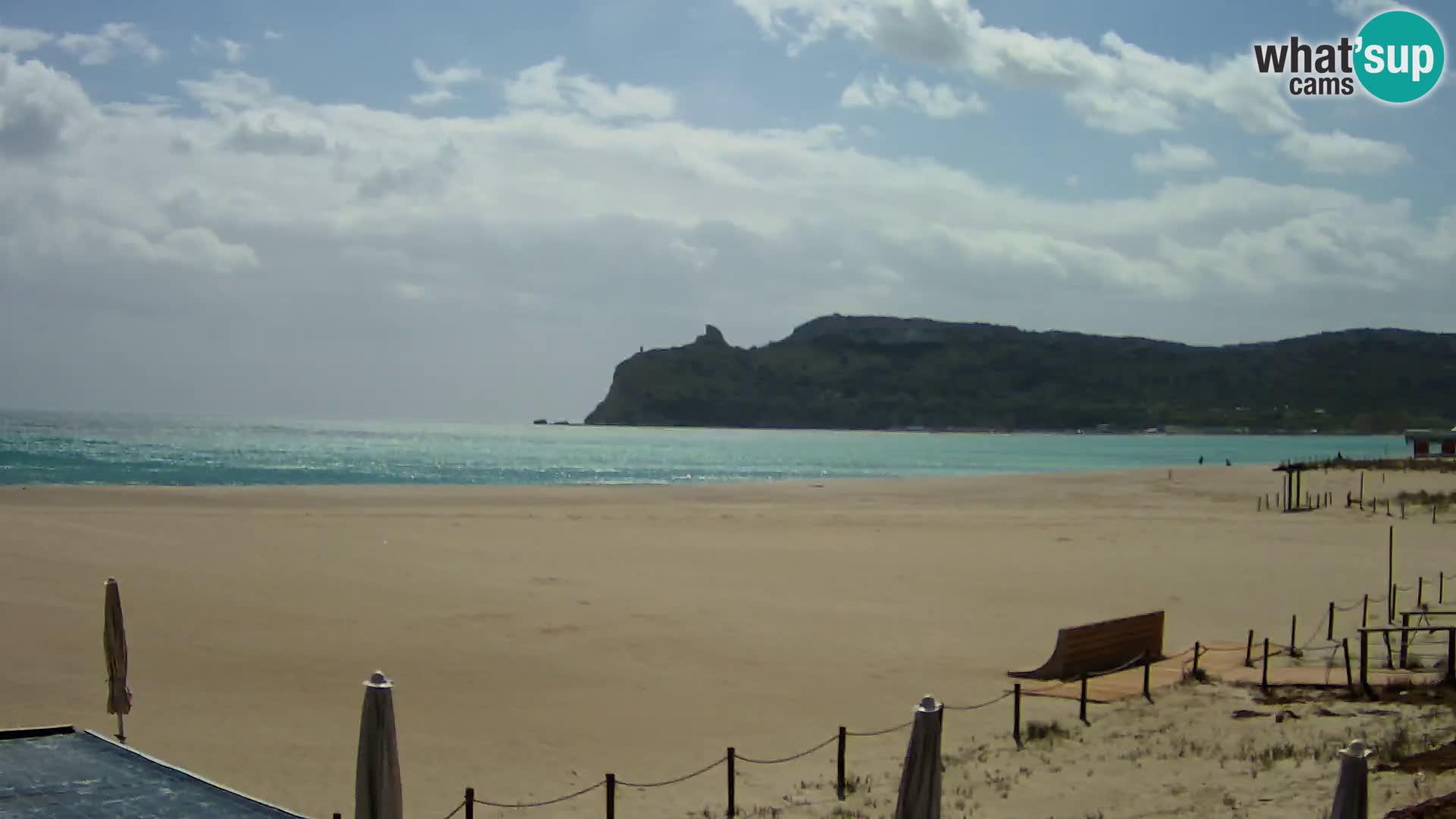 Poetto Strand Webcam | Cagliari | Sardinien