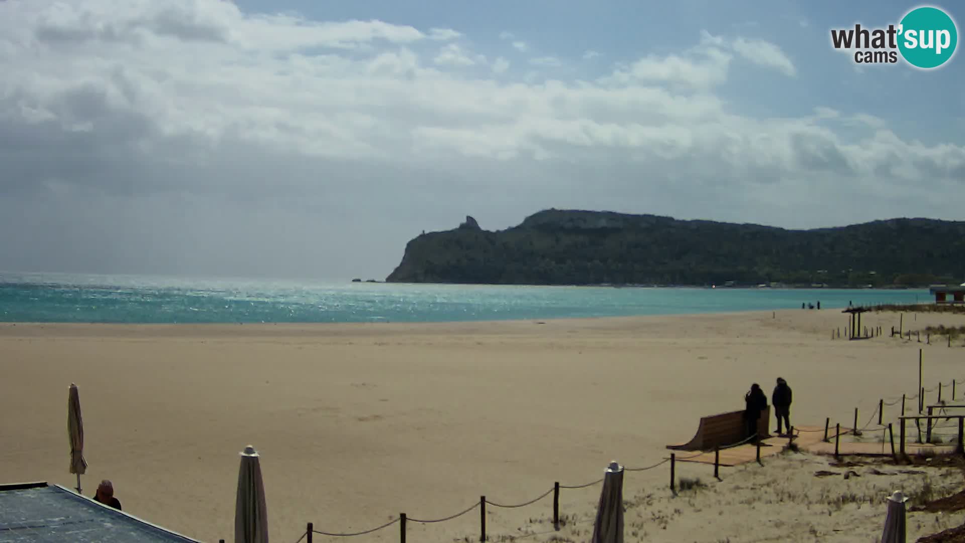 Poetto beach webcam | Cagliari | Sardinia