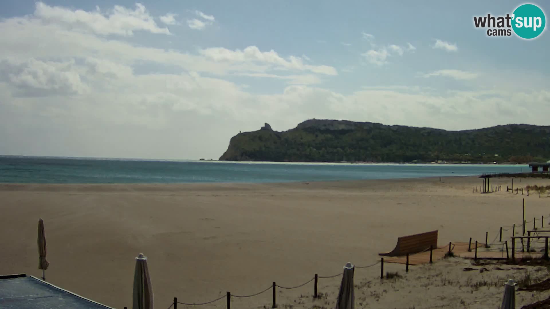Poetto beach webcam | Cagliari | Sardinia