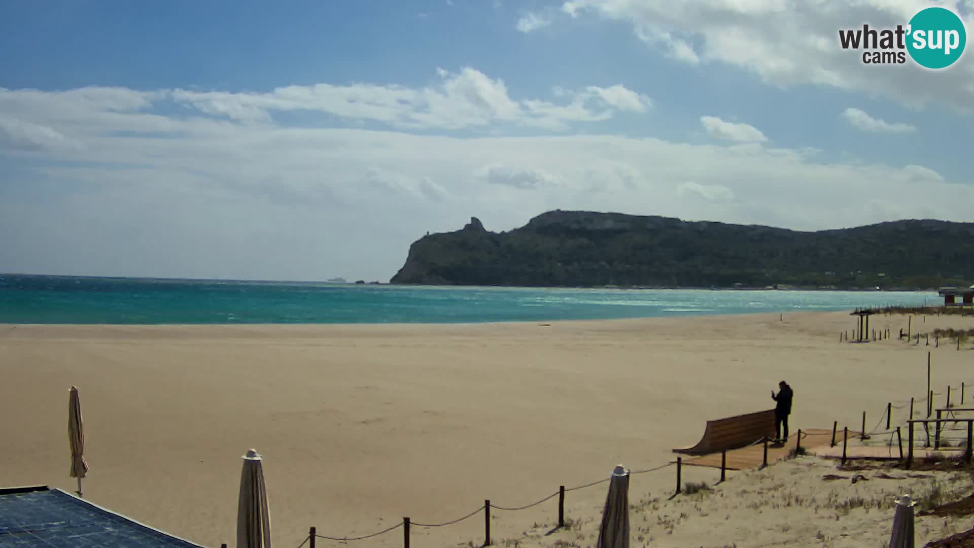 Poetto beach webcam | Cagliari | Sardinia