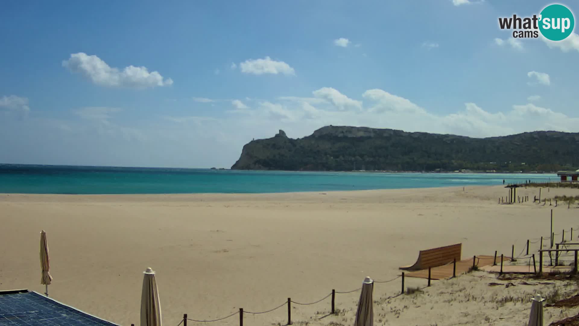 Webcam plage de Poetto | Cagliari | Sardaigne